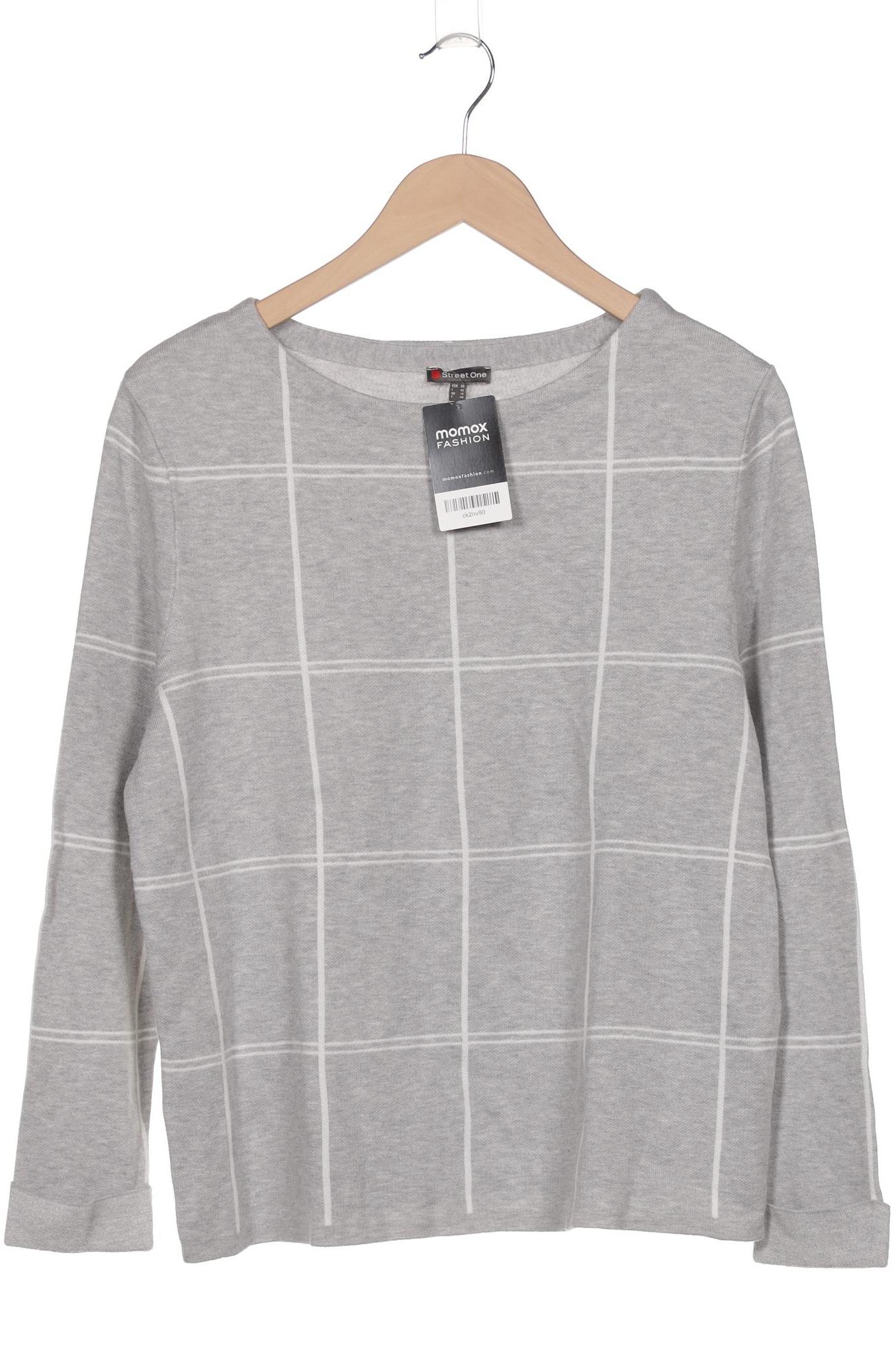 

Street One Damen Pullover, grau, Gr. 38