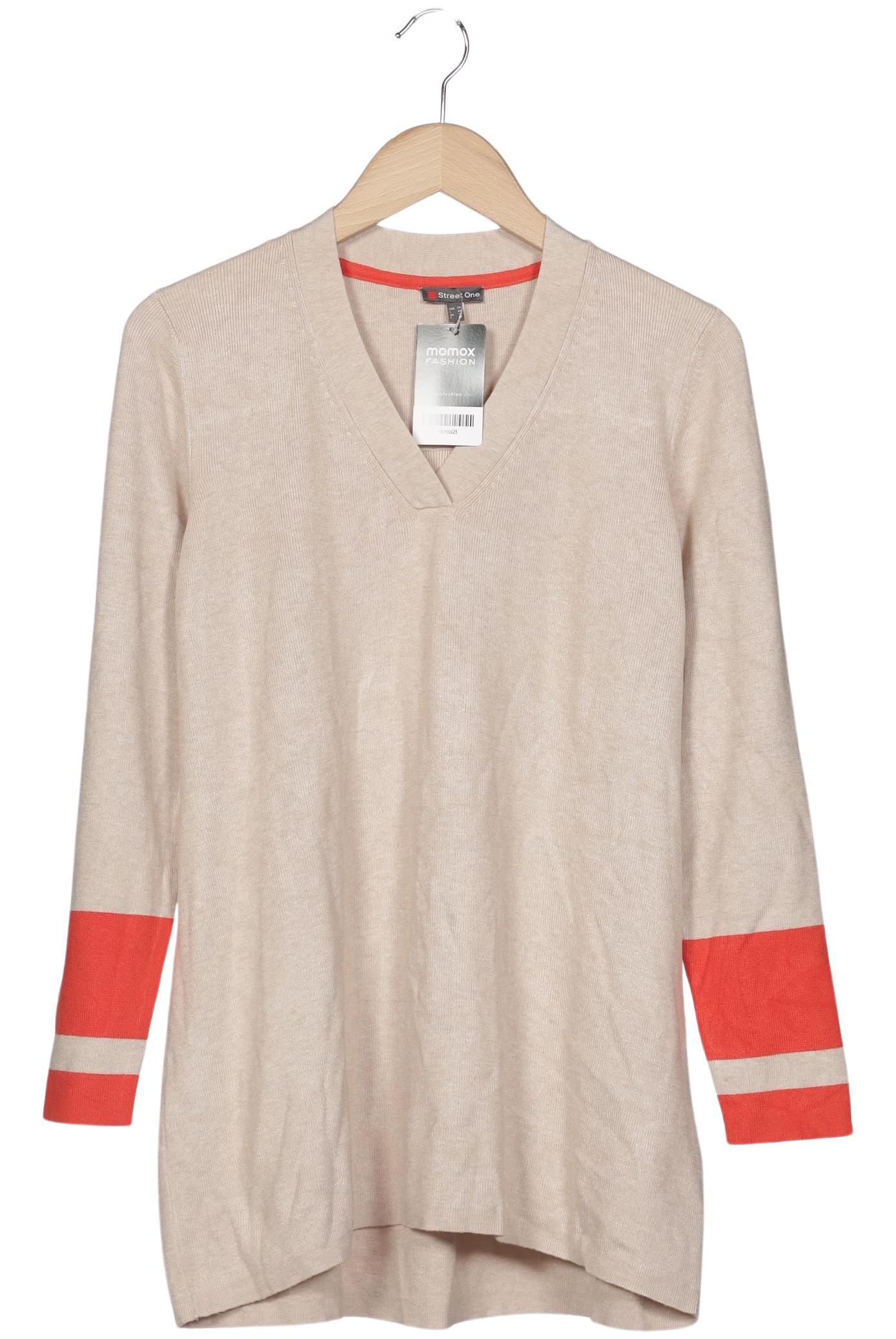 

Street One Damen Pullover, beige, Gr. 36