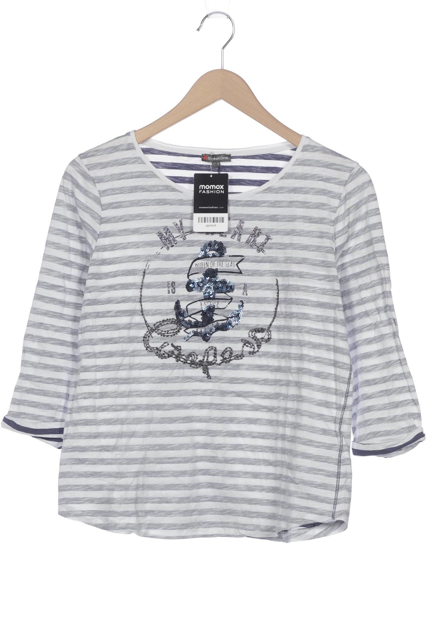 

Street One Damen Langarmshirt, marineblau, Gr. 38