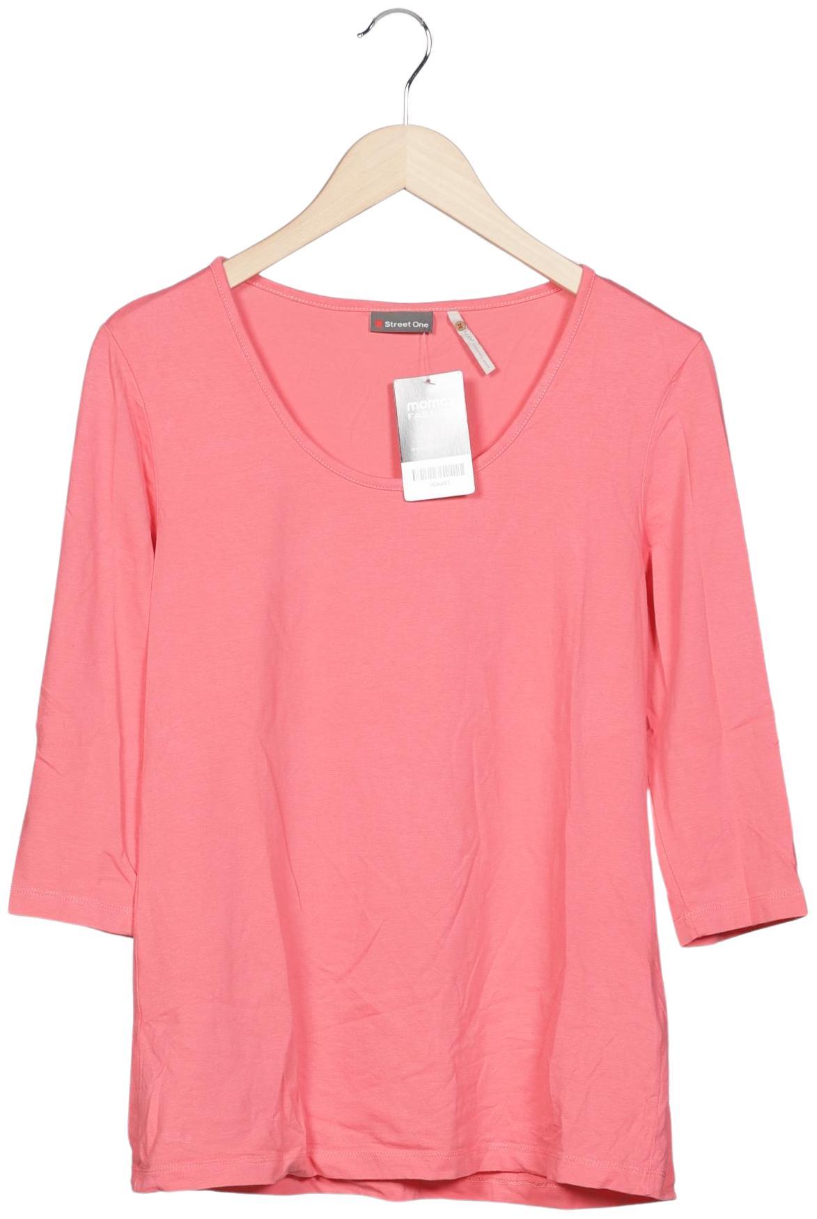 

Street One Damen Langarmshirt, pink, Gr. 42