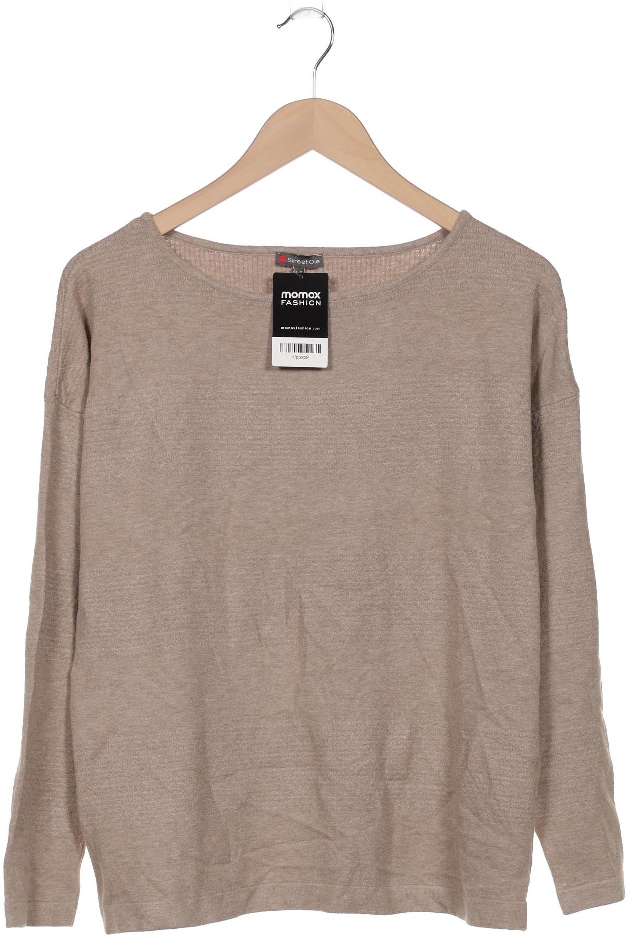 

Street One Damen Pullover, beige, Gr. 38