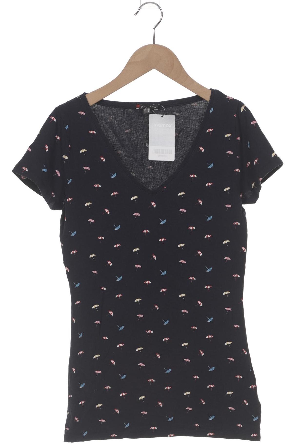 

Street One Damen T-Shirt, marineblau, Gr. 36