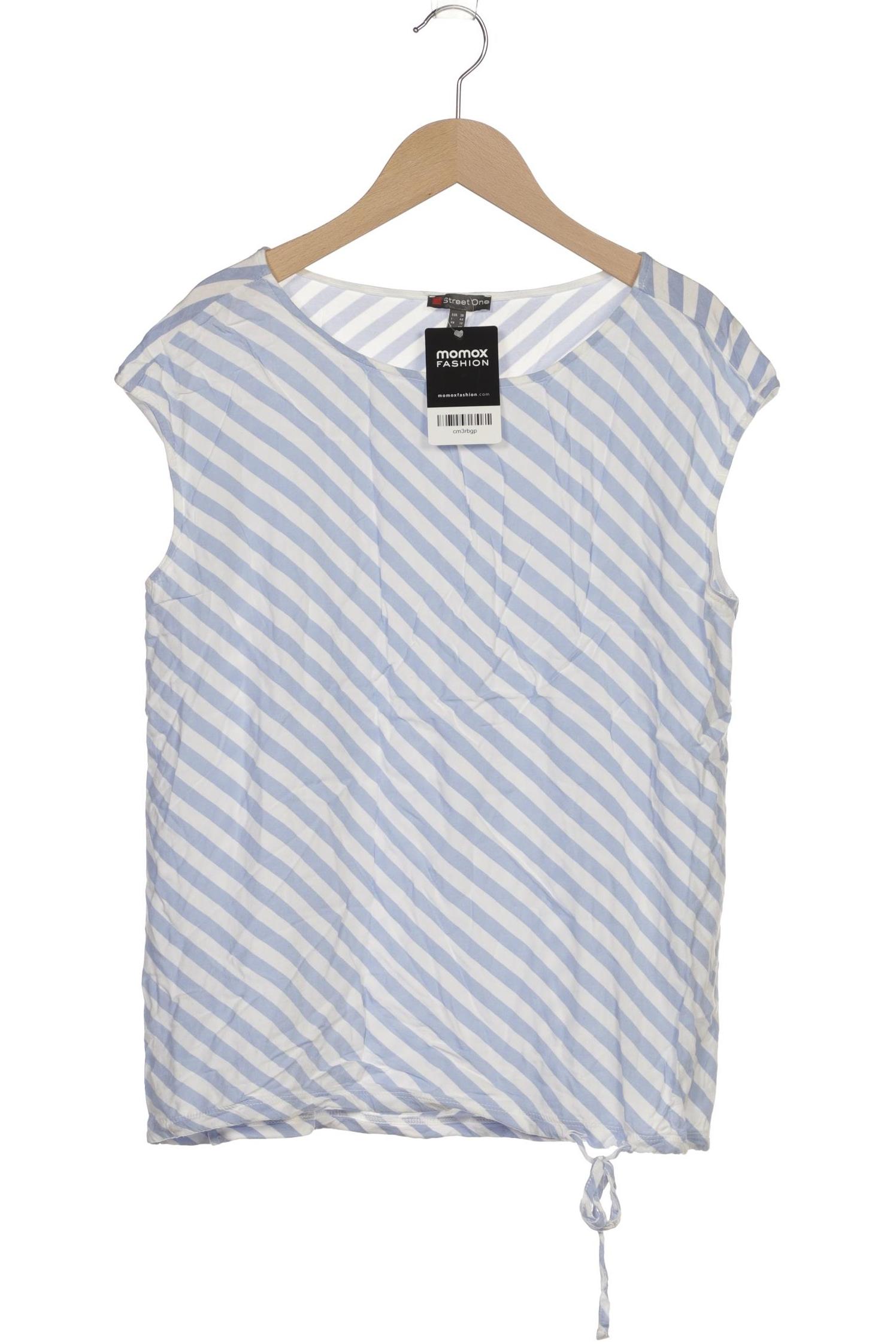 

Street One Damen T-Shirt, blau, Gr. 38