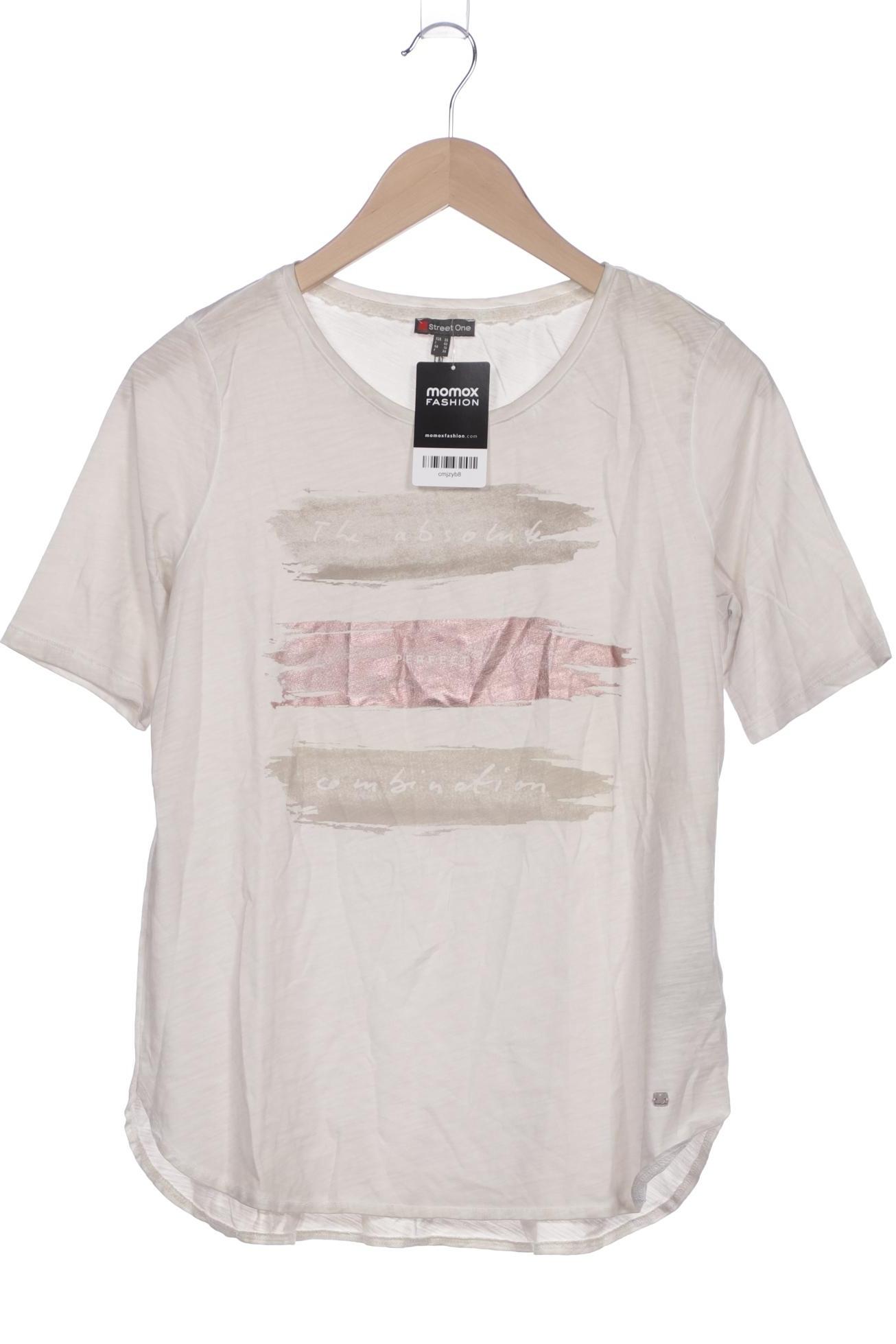 

Street One Damen T-Shirt, beige, Gr. 36