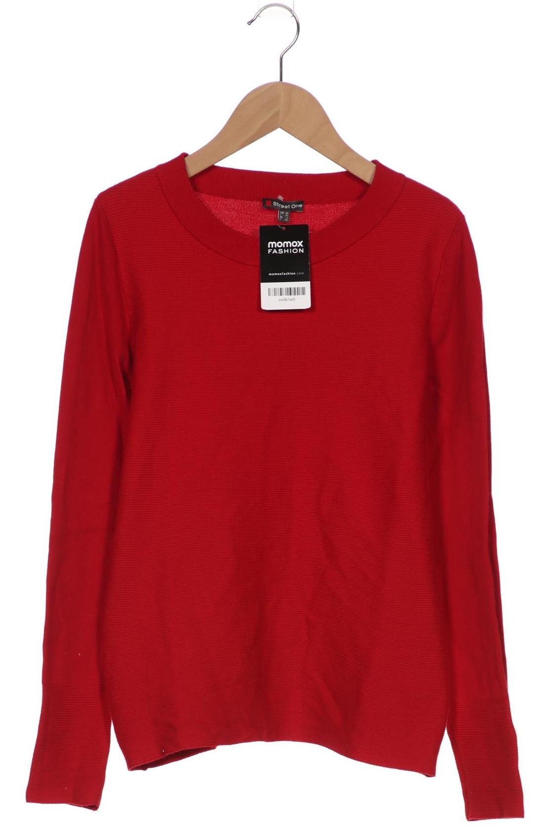 

Street One Damen Pullover, rot, Gr. 34