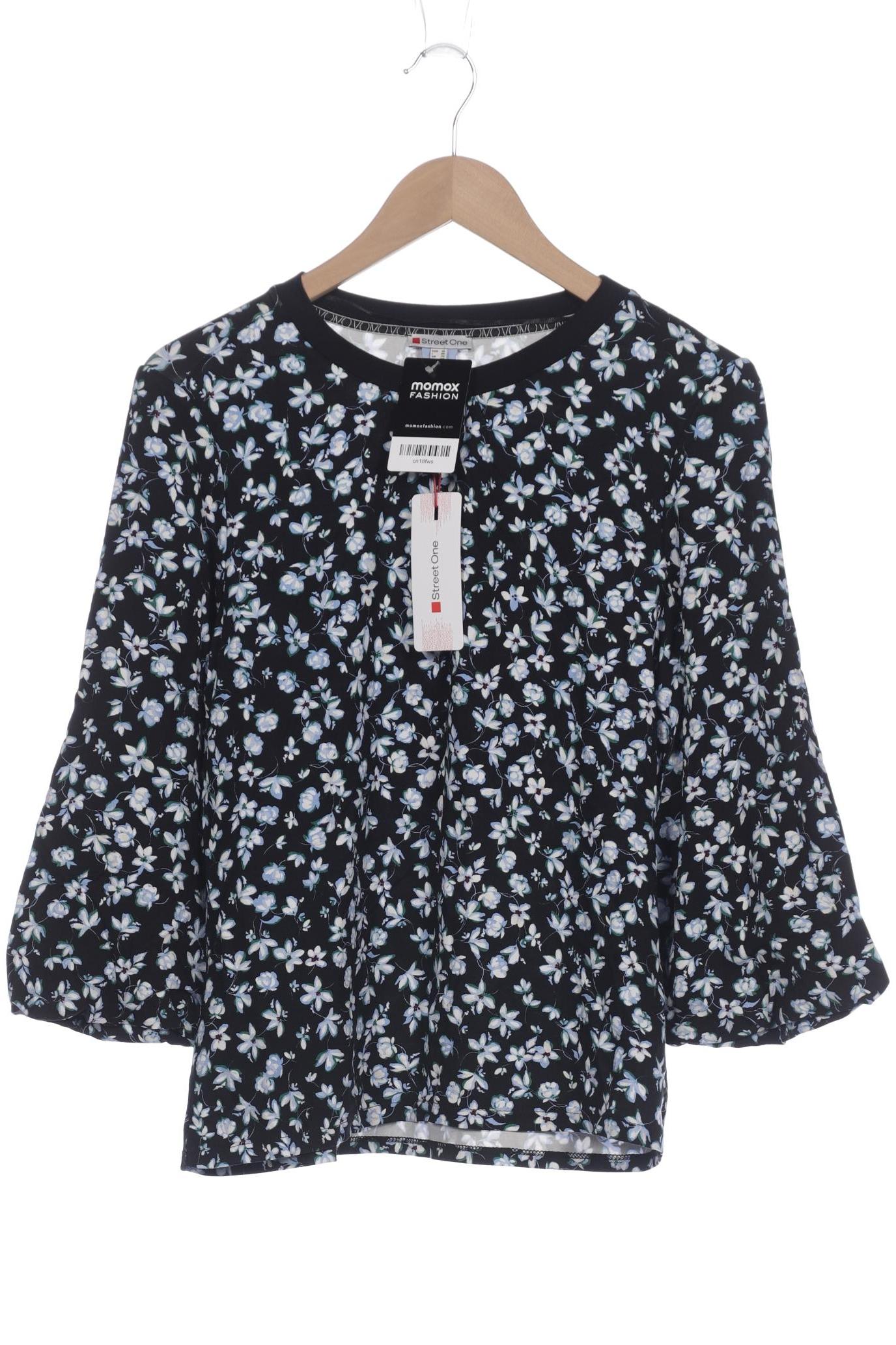 Thumbnail - Street One Damen Langarmshirt, schwarz, Gr. 36