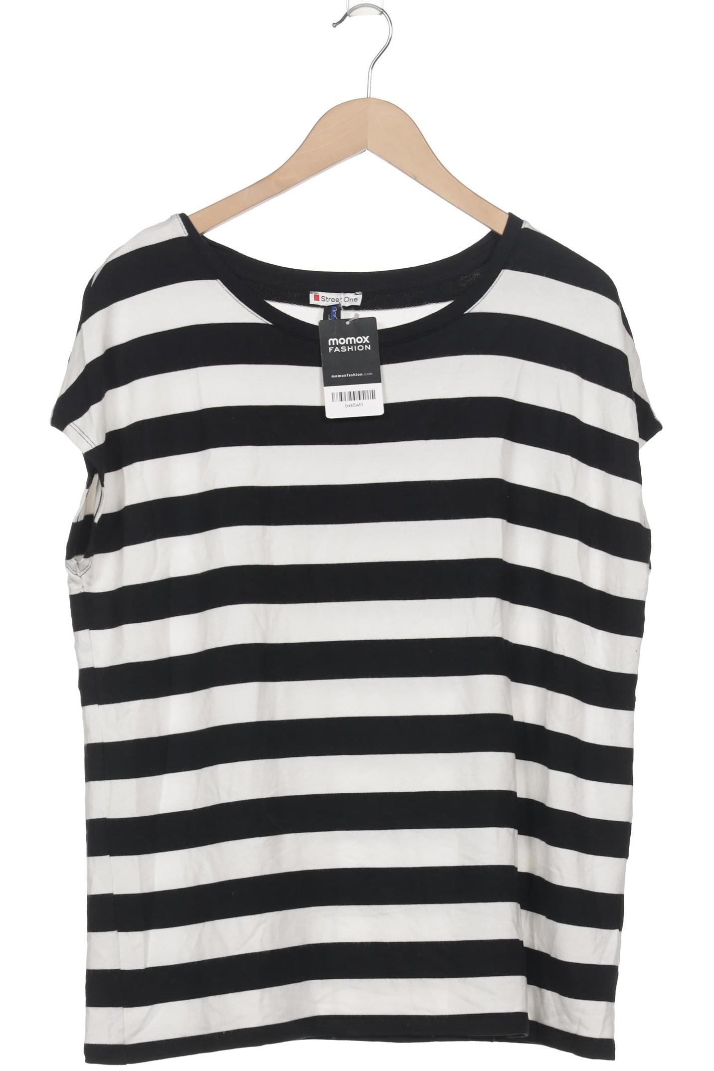 

Street One Damen T-Shirt, schwarz, Gr. 46