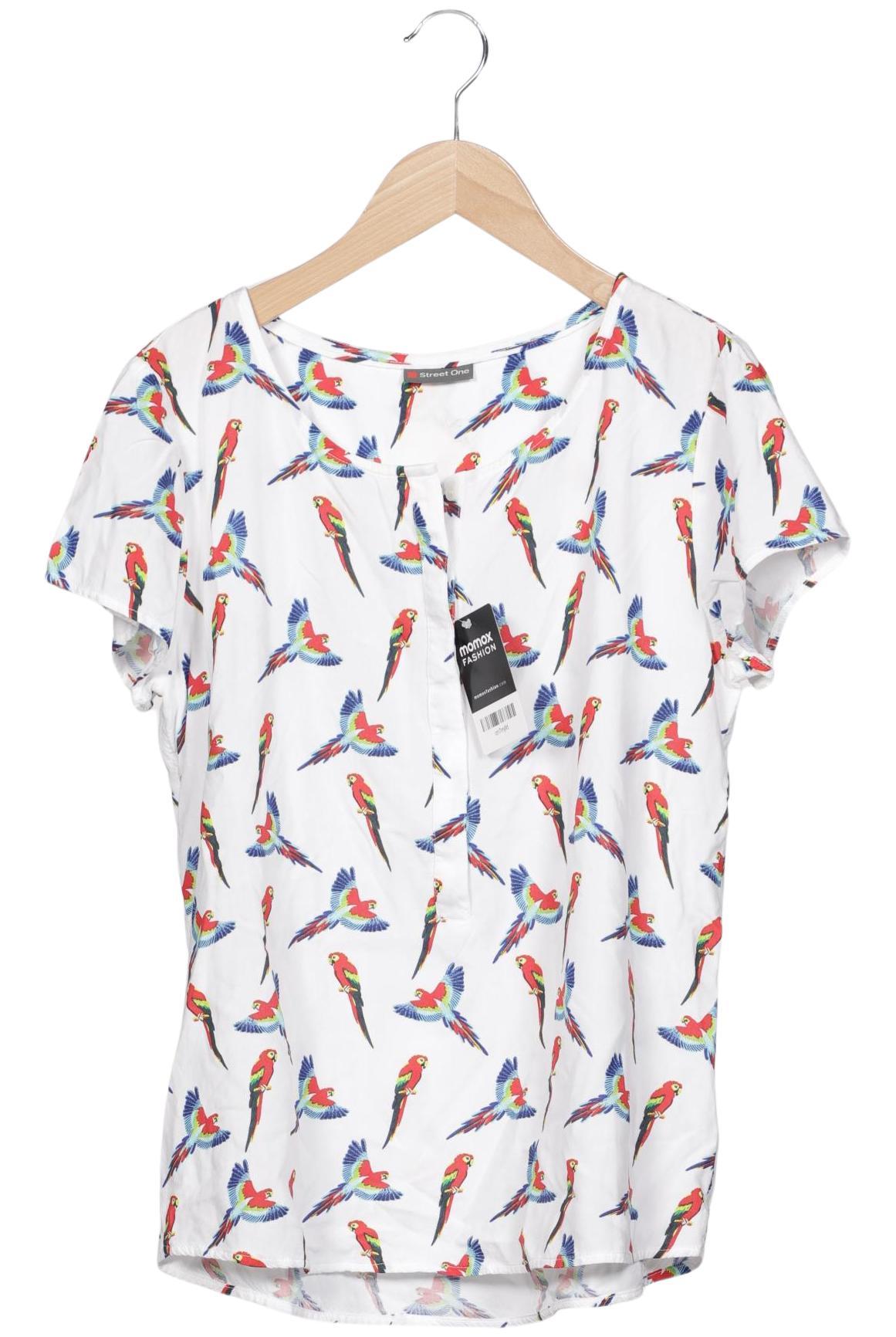 

Street One Damen Bluse, weiß, Gr. 38