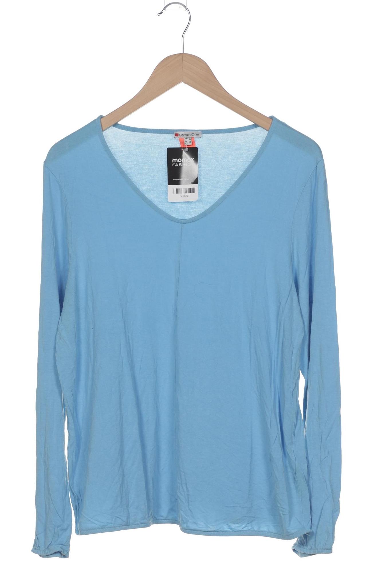 

Street One Damen Langarmshirt, blau, Gr. 42