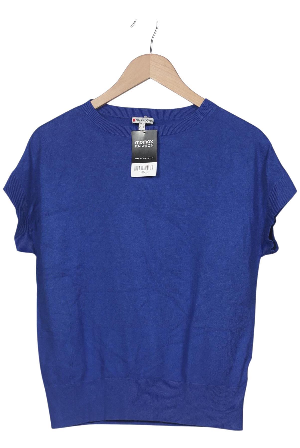 

Street One Damen Pullover, blau, Gr. 36