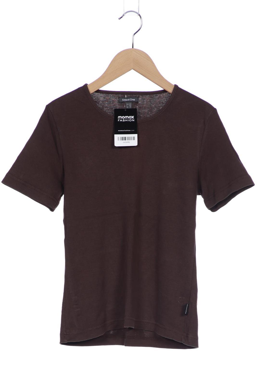 

Street One Damen T-Shirt, braun, Gr. 38
