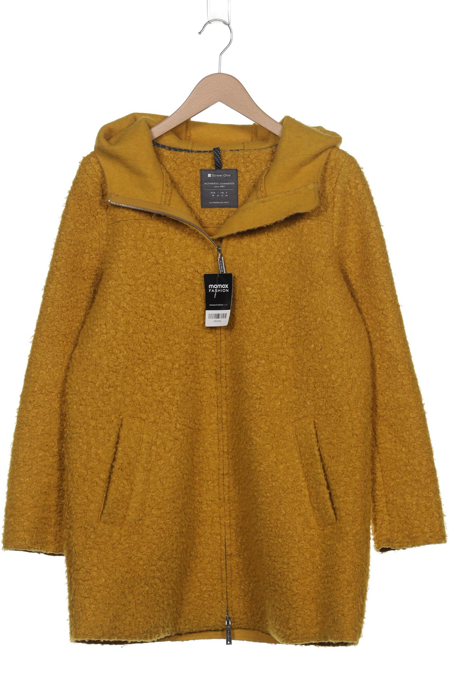 

Street One Damen Mantel, gelb, Gr. 38