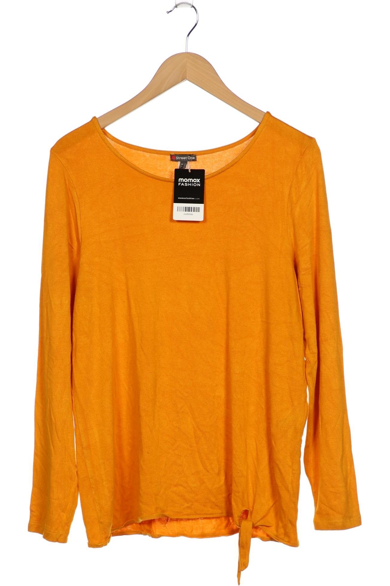 

Street One Damen Langarmshirt, orange, Gr. 42