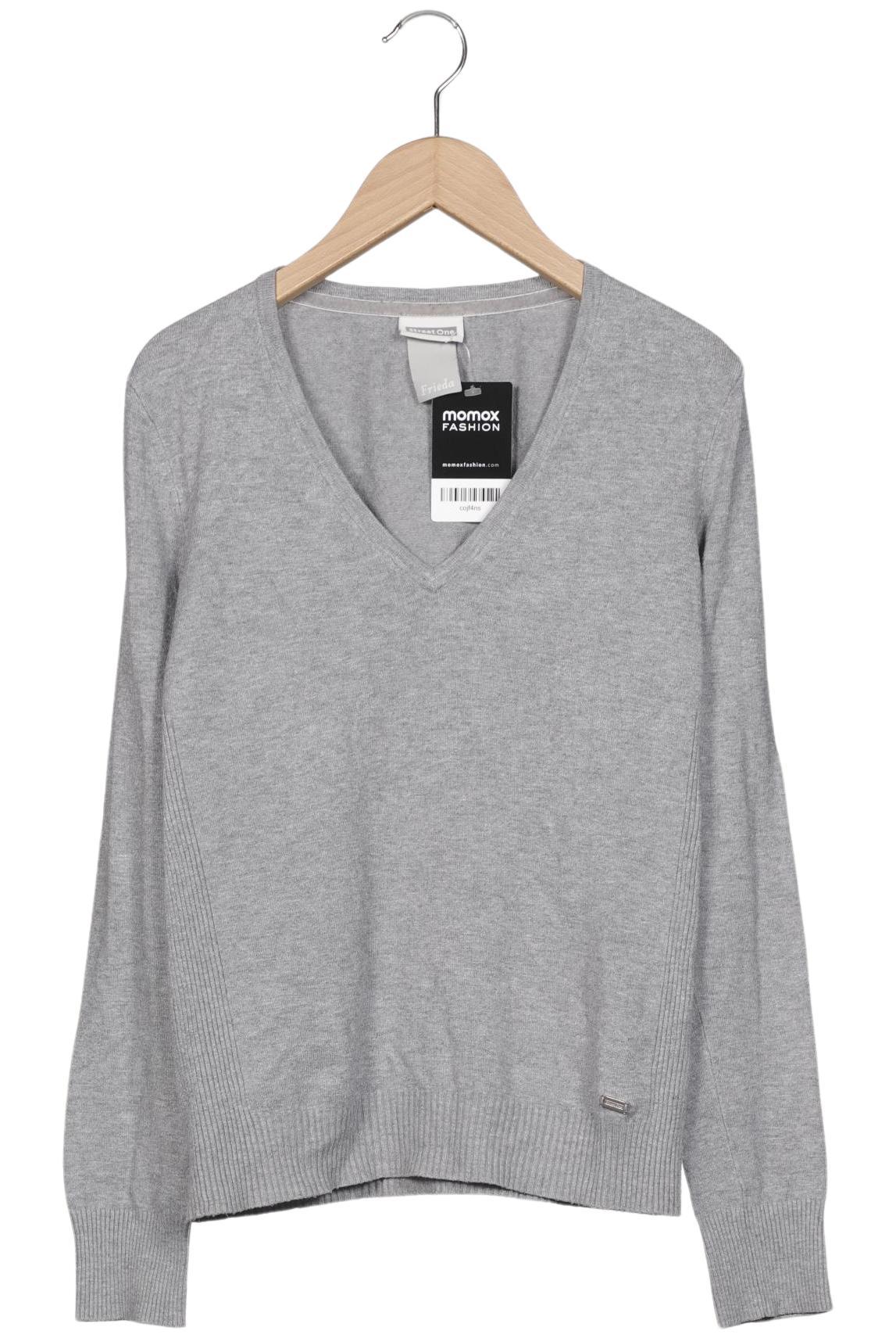 

Street One Damen Pullover, grau, Gr. 40
