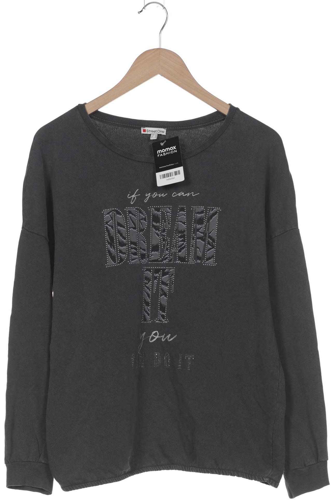 

Street One Damen Sweatshirt, grau, Gr. 42
