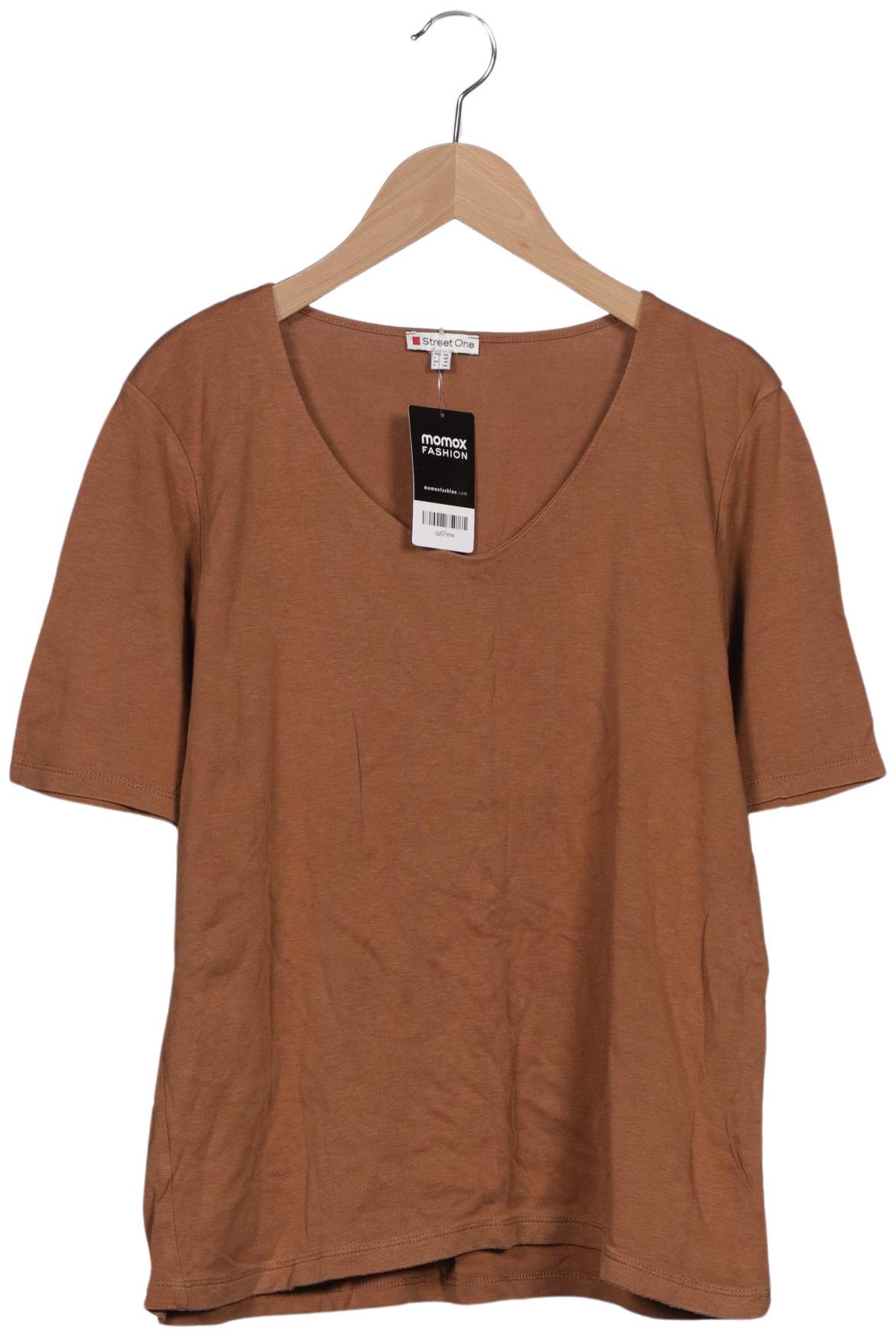 

Street One Damen T-Shirt, braun, Gr. 44