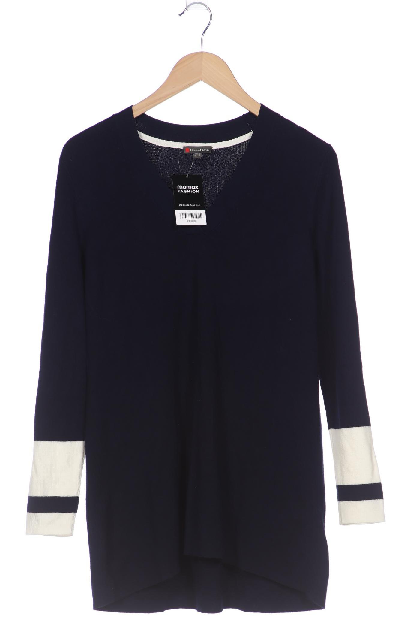 

Street One Damen Pullover, marineblau, Gr. 38