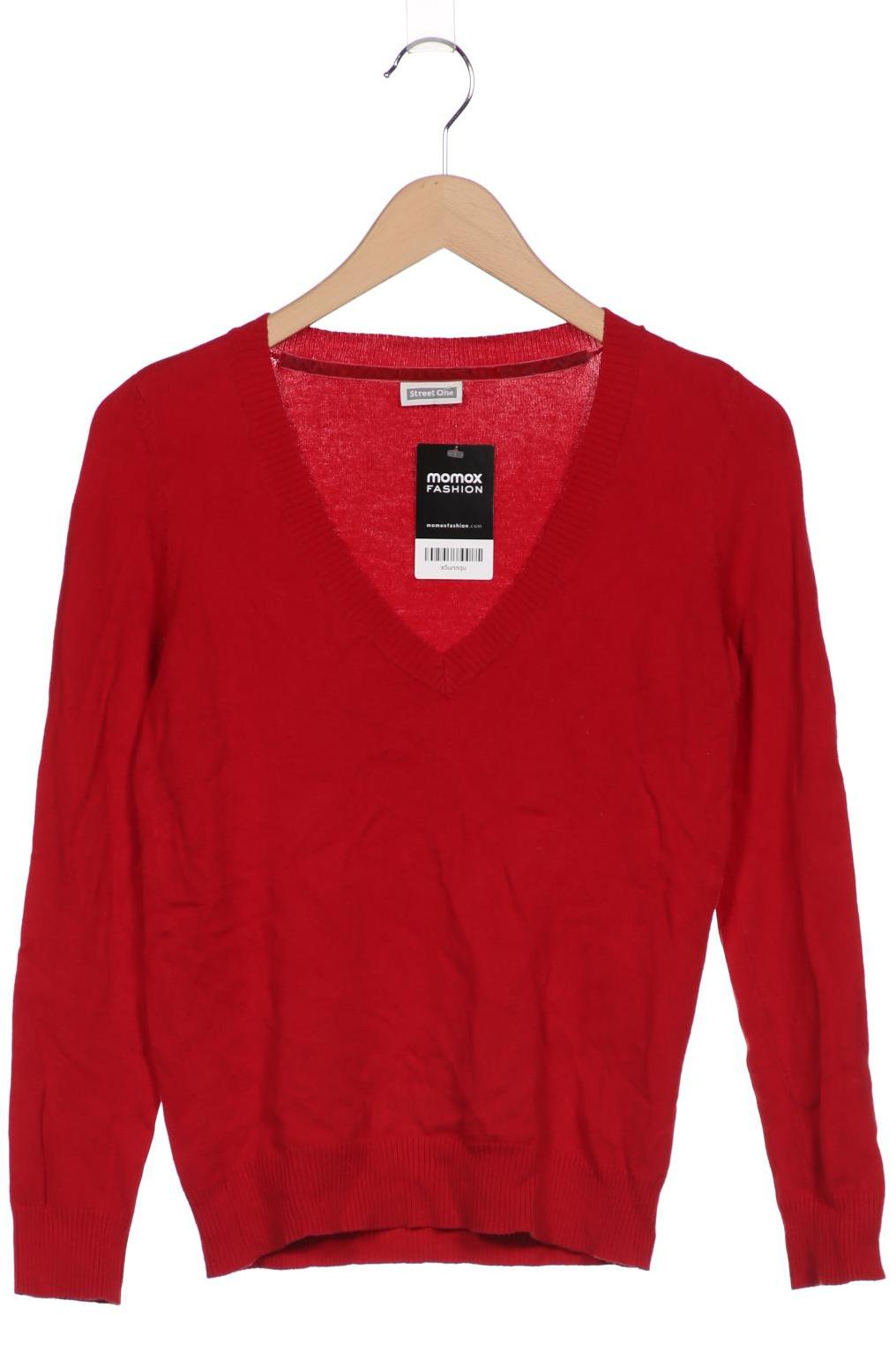 

Street One Damen Pullover, rot, Gr. 36
