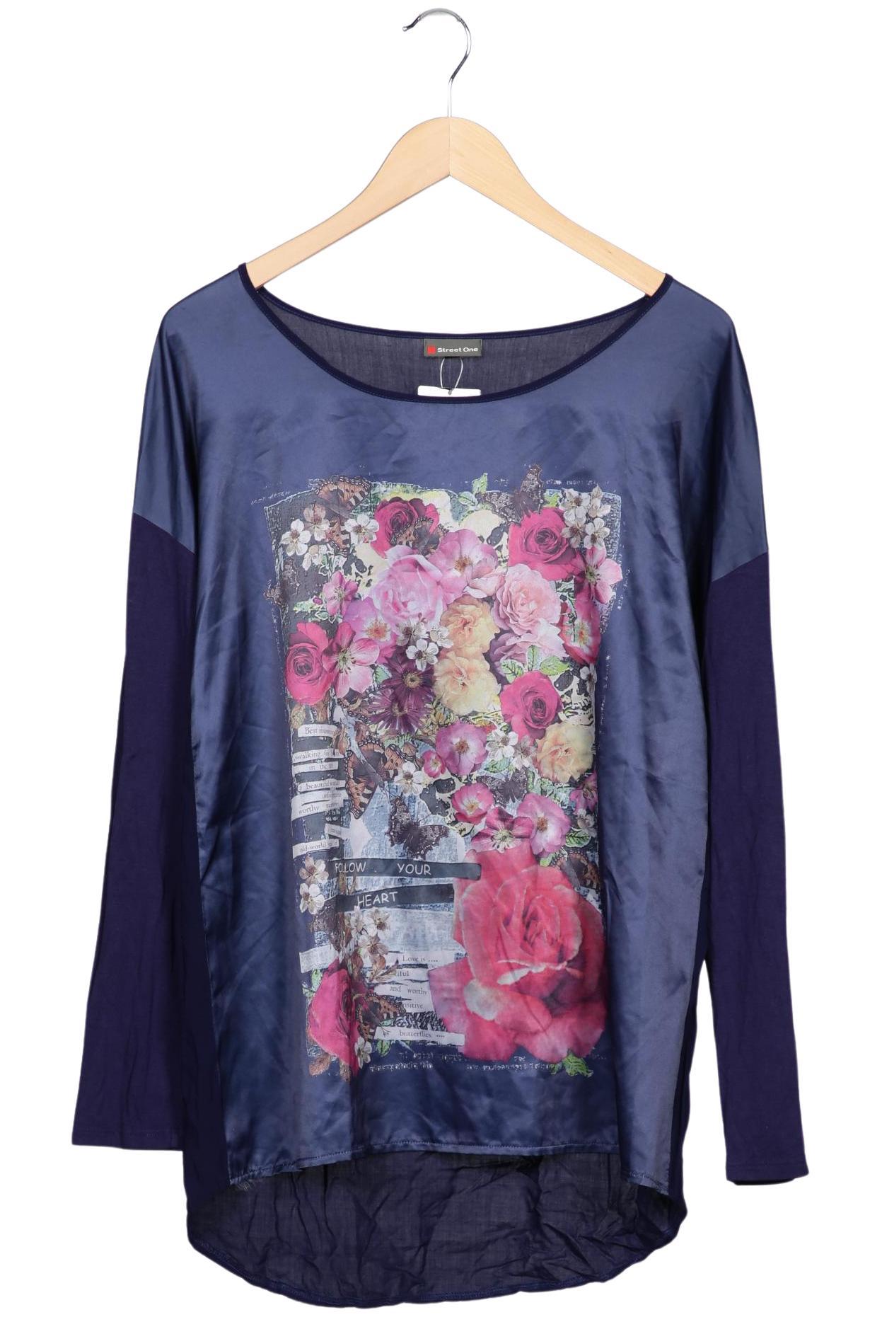 

Street One Damen Langarmshirt, marineblau, Gr. 42