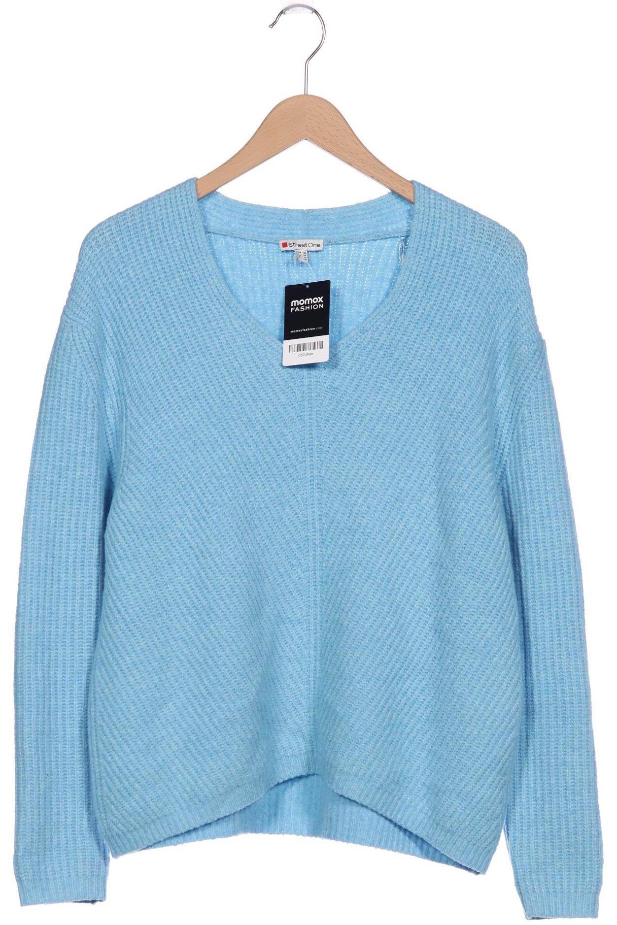 

Street One Damen Pullover, blau, Gr. 40