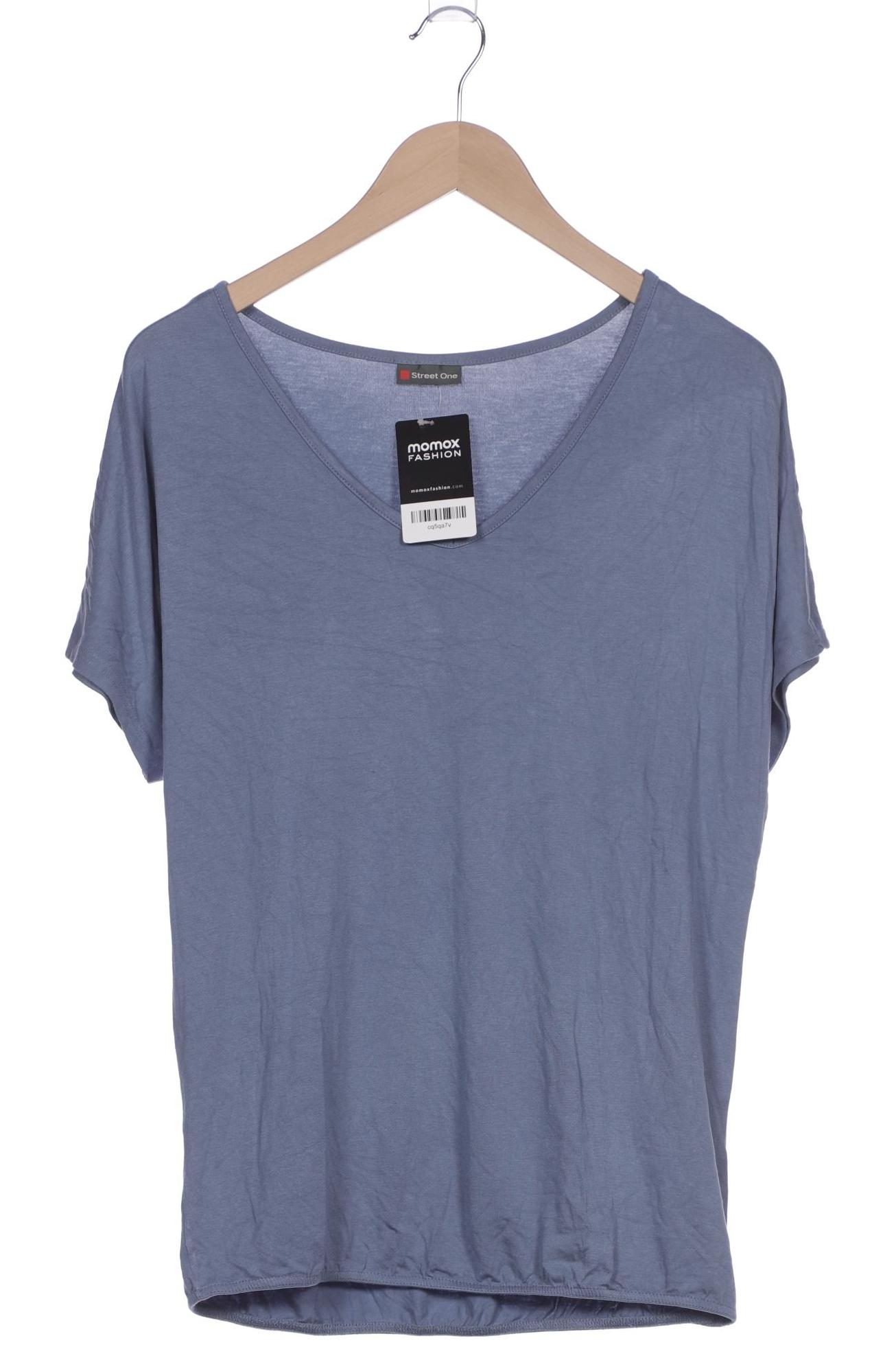

Street One Damen T-Shirt, blau, Gr. 38