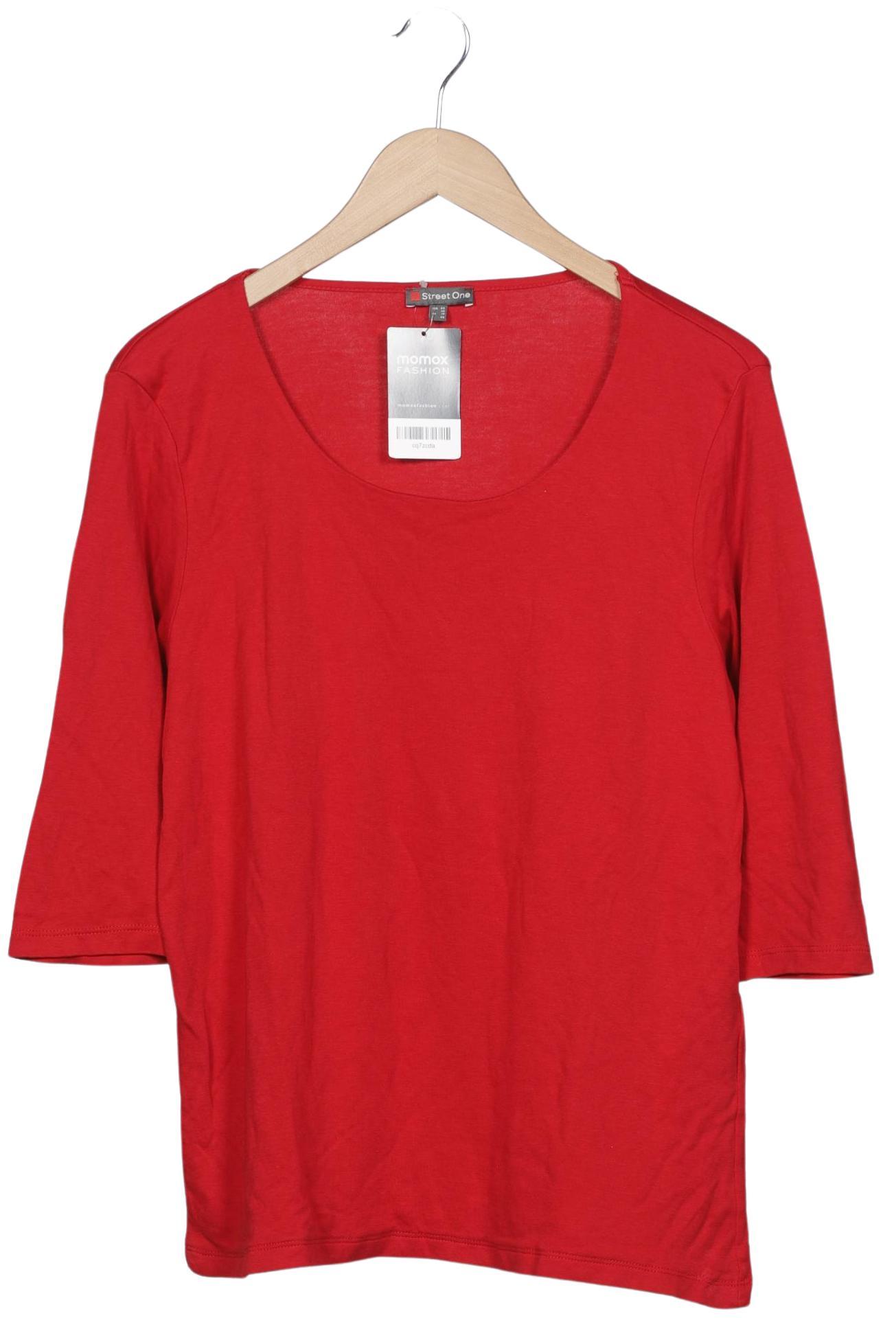 

Street One Damen Langarmshirt, rot, Gr. 44