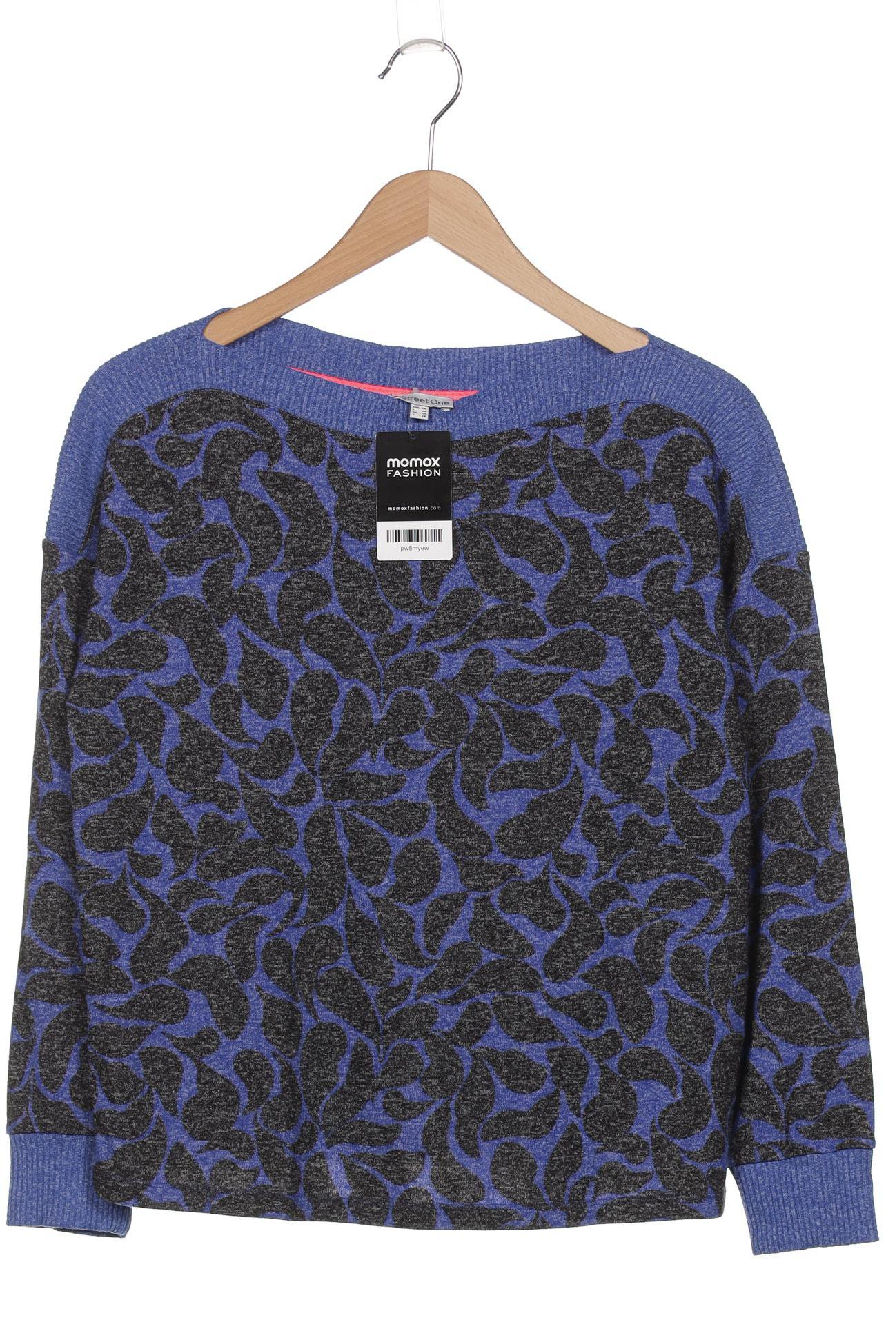 

Street One Damen Pullover, blau, Gr. 36