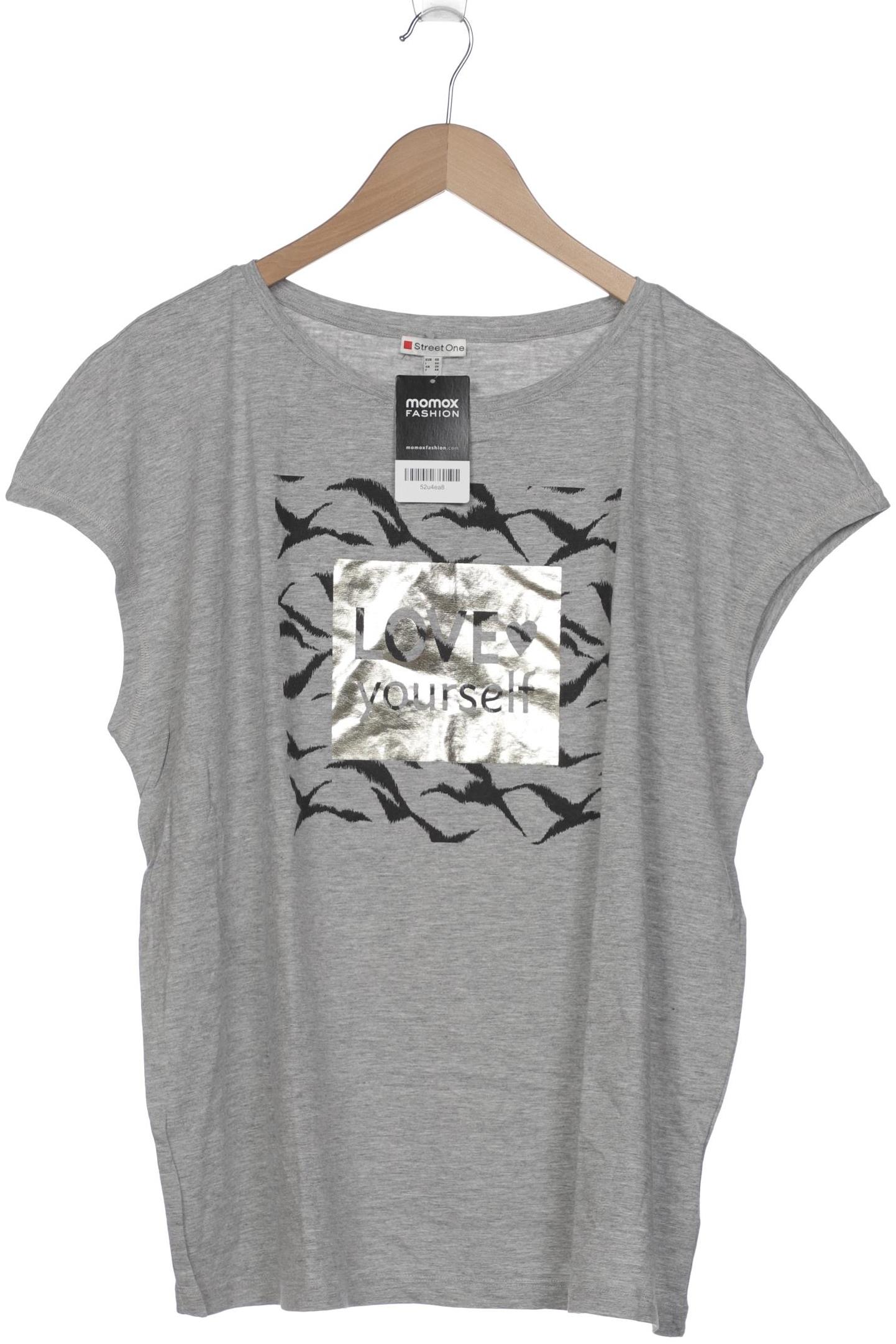 

Street One Damen T-Shirt, grau, Gr. 46