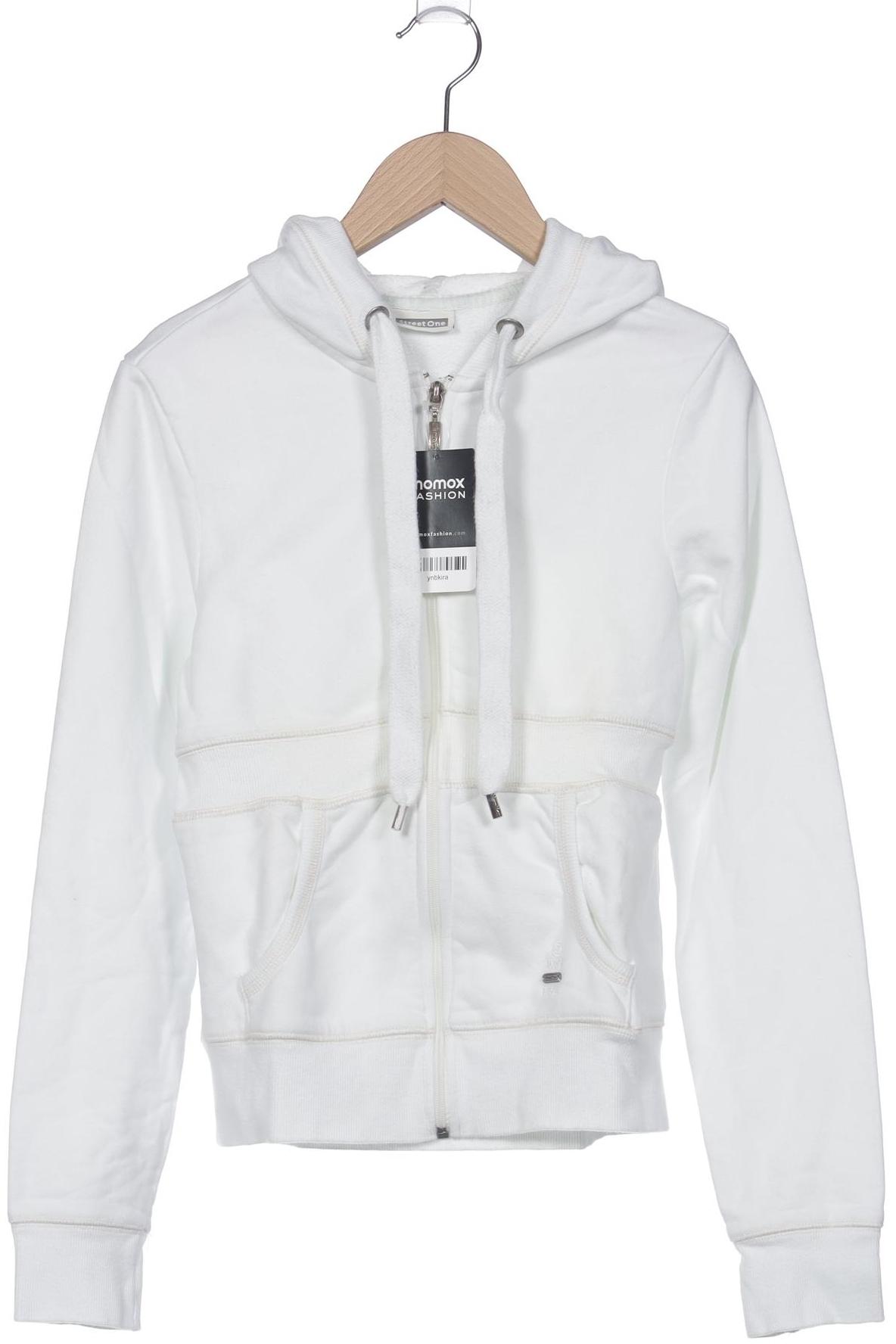 

Street One Damen Kapuzenpullover, weiß, Gr. 36