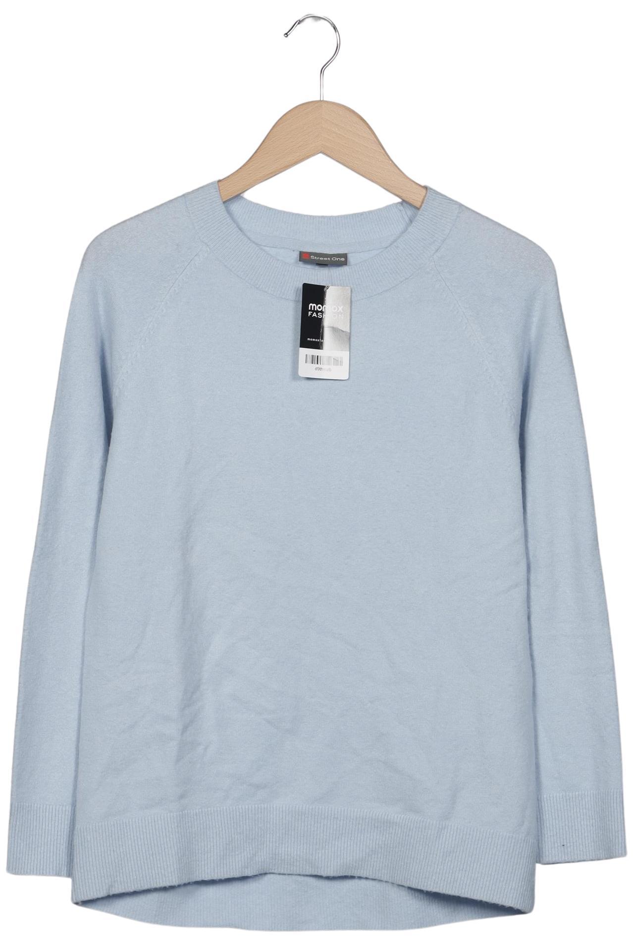 

Street One Damen Pullover, hellblau, Gr. 34