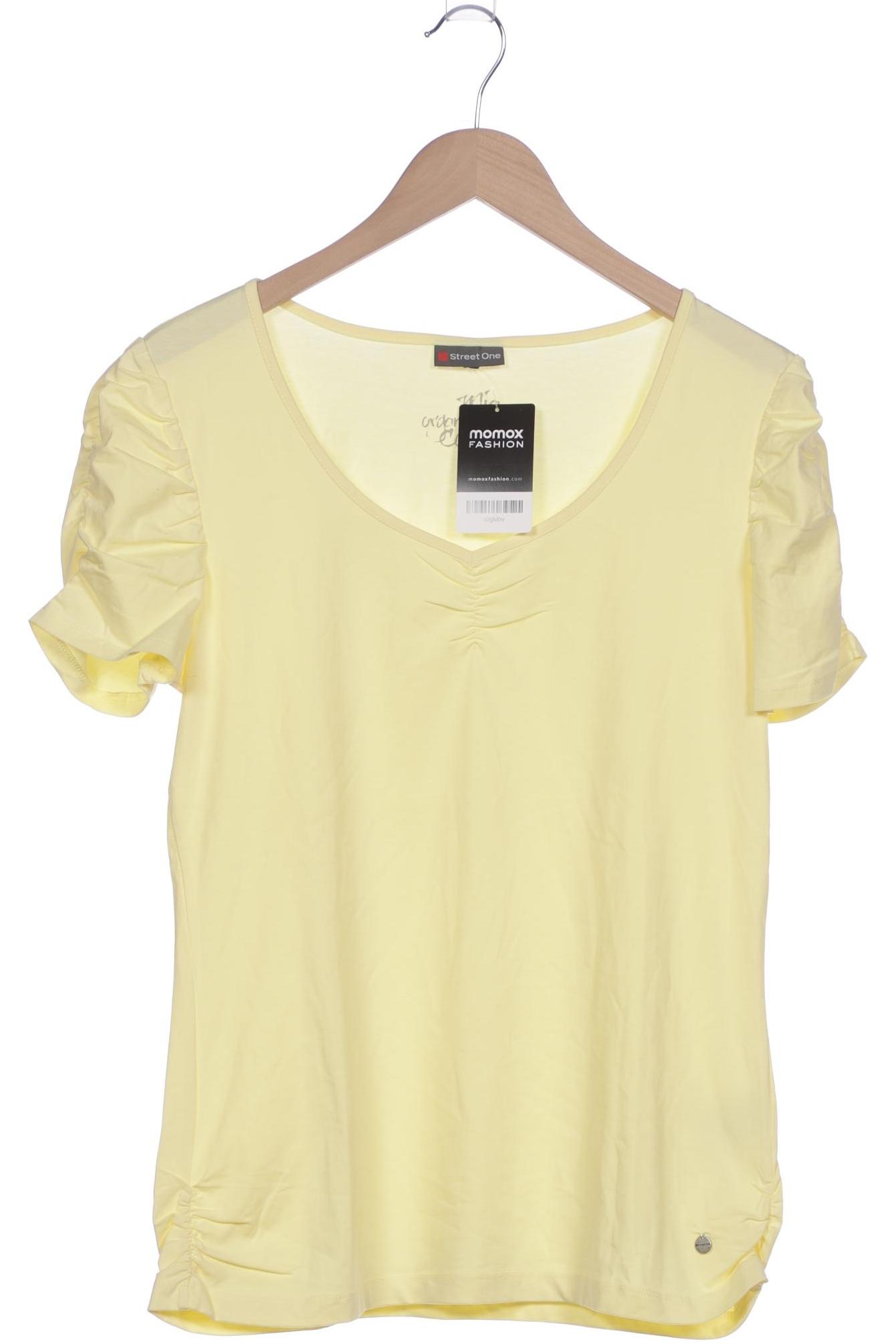 

Street One Damen T-Shirt, cremeweiß, Gr. 42