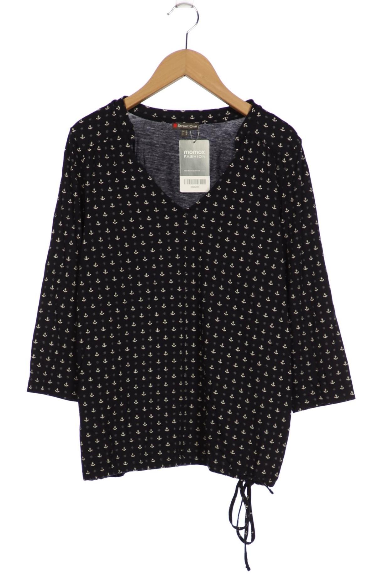 

Street One Damen Langarmshirt, marineblau, Gr. 36