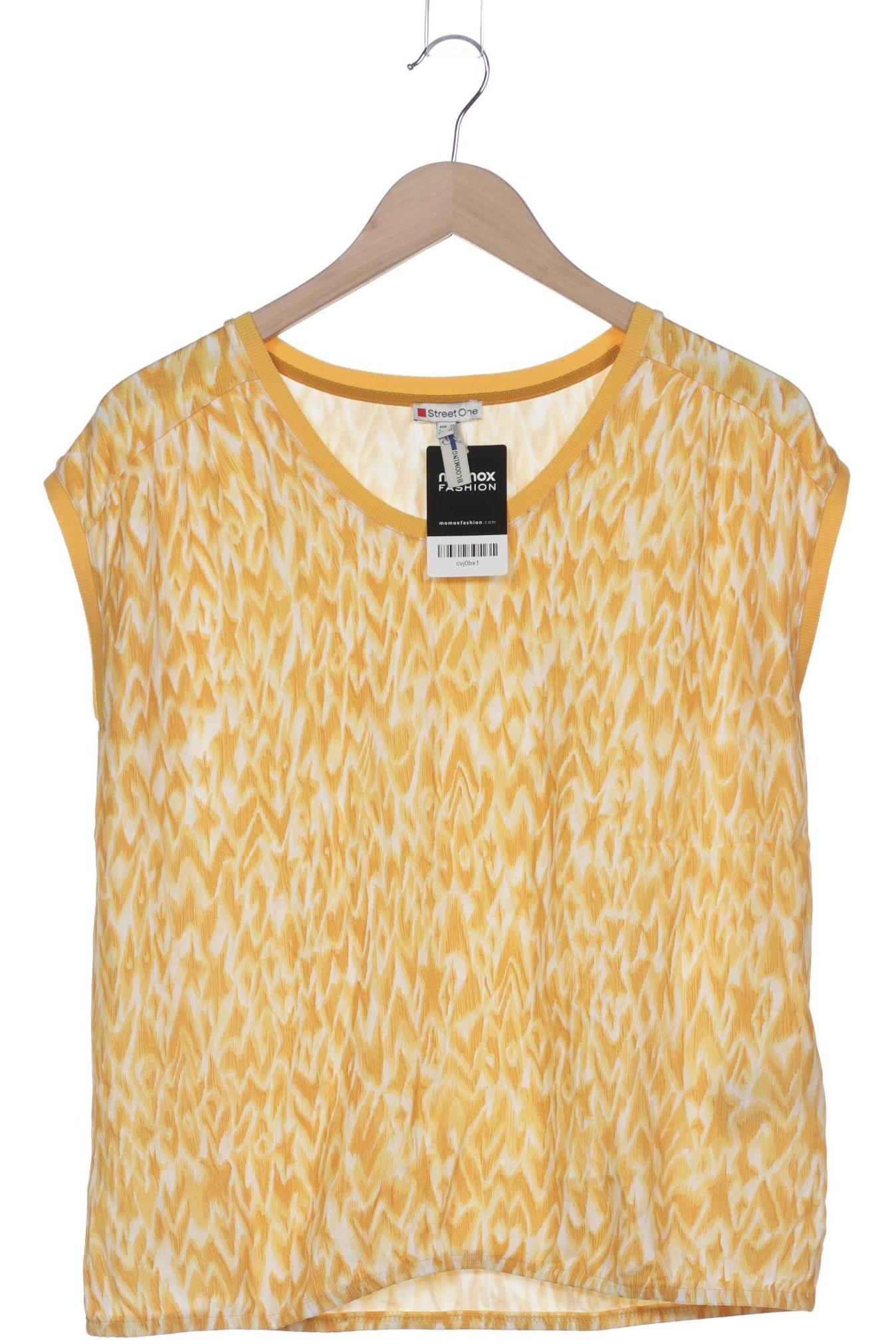 

Street One Damen T-Shirt, gelb, Gr. 38
