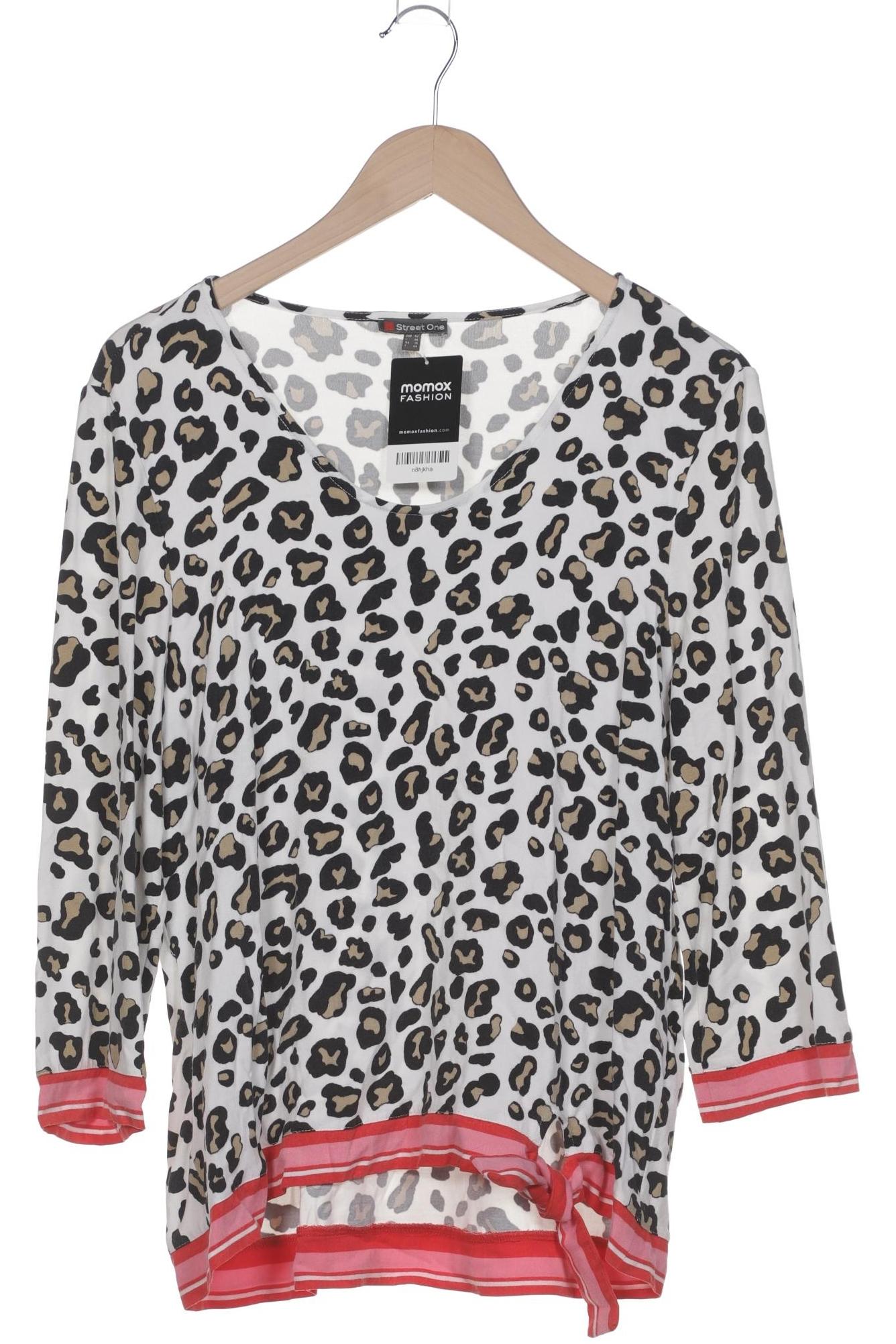 

Street One Damen Langarmshirt, weiß, Gr. 42