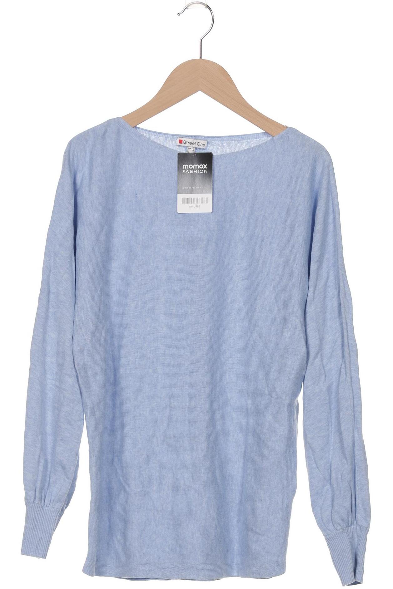 

Street One Damen Pullover, blau, Gr. 34