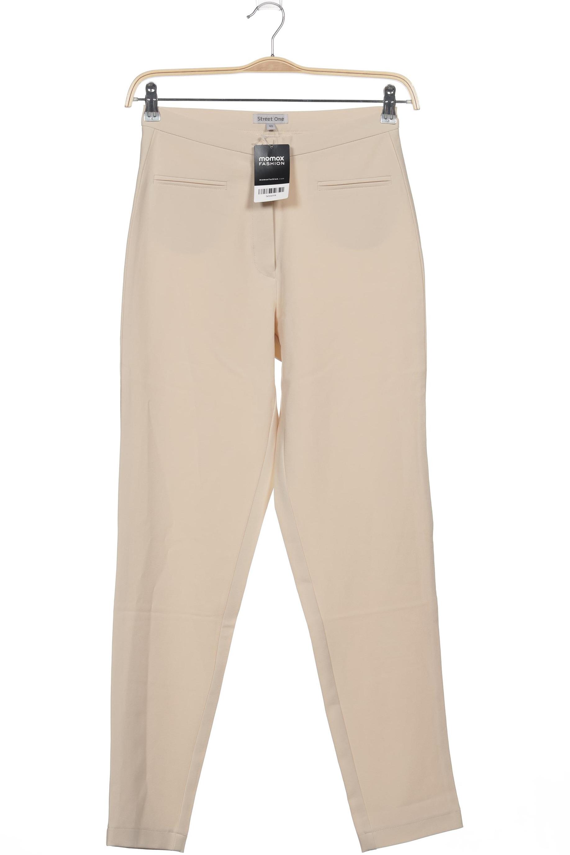 

Street One Damen Stoffhose, beige, Gr. 40