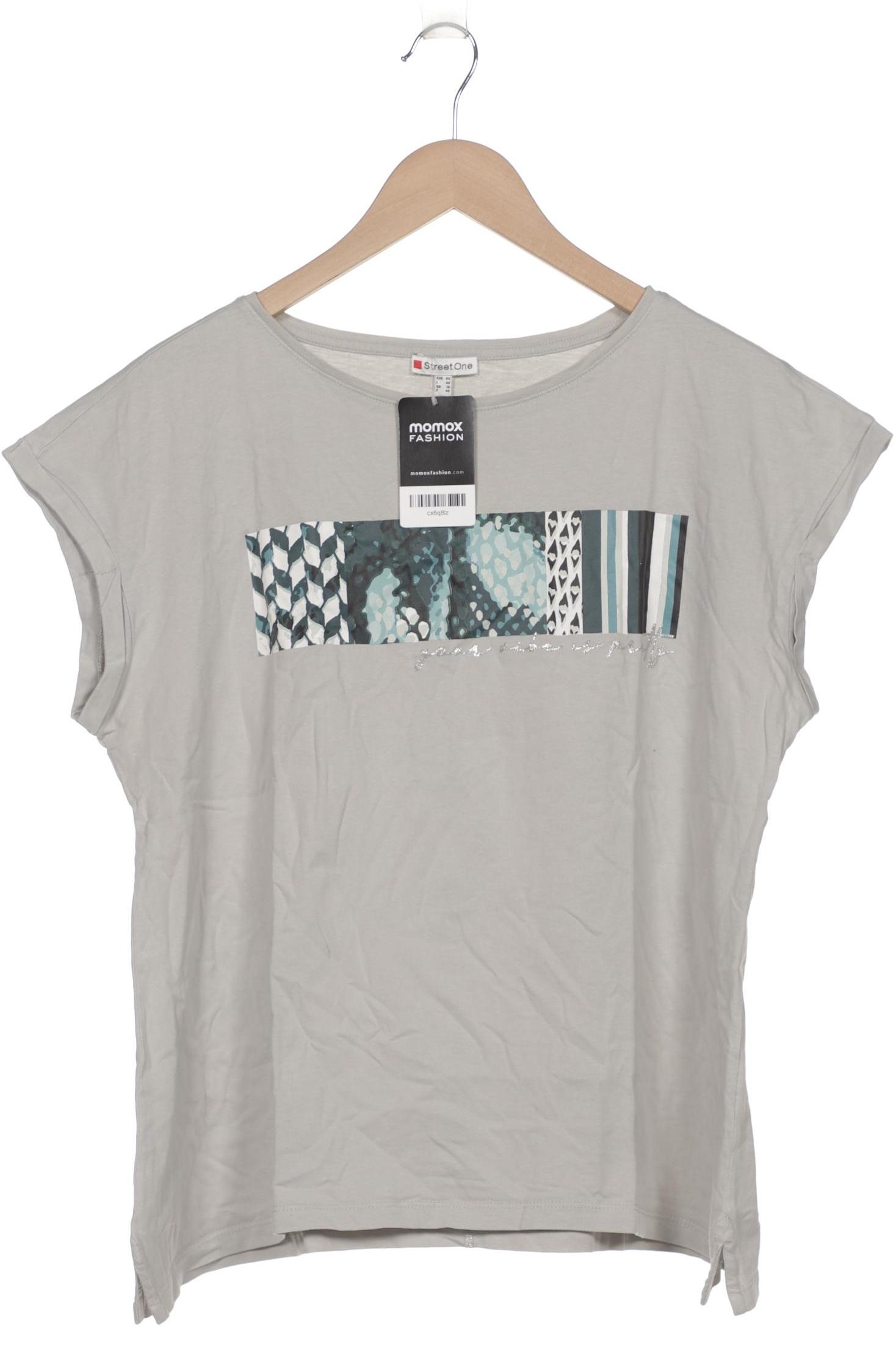 

Street One Damen T-Shirt, grau, Gr. 44
