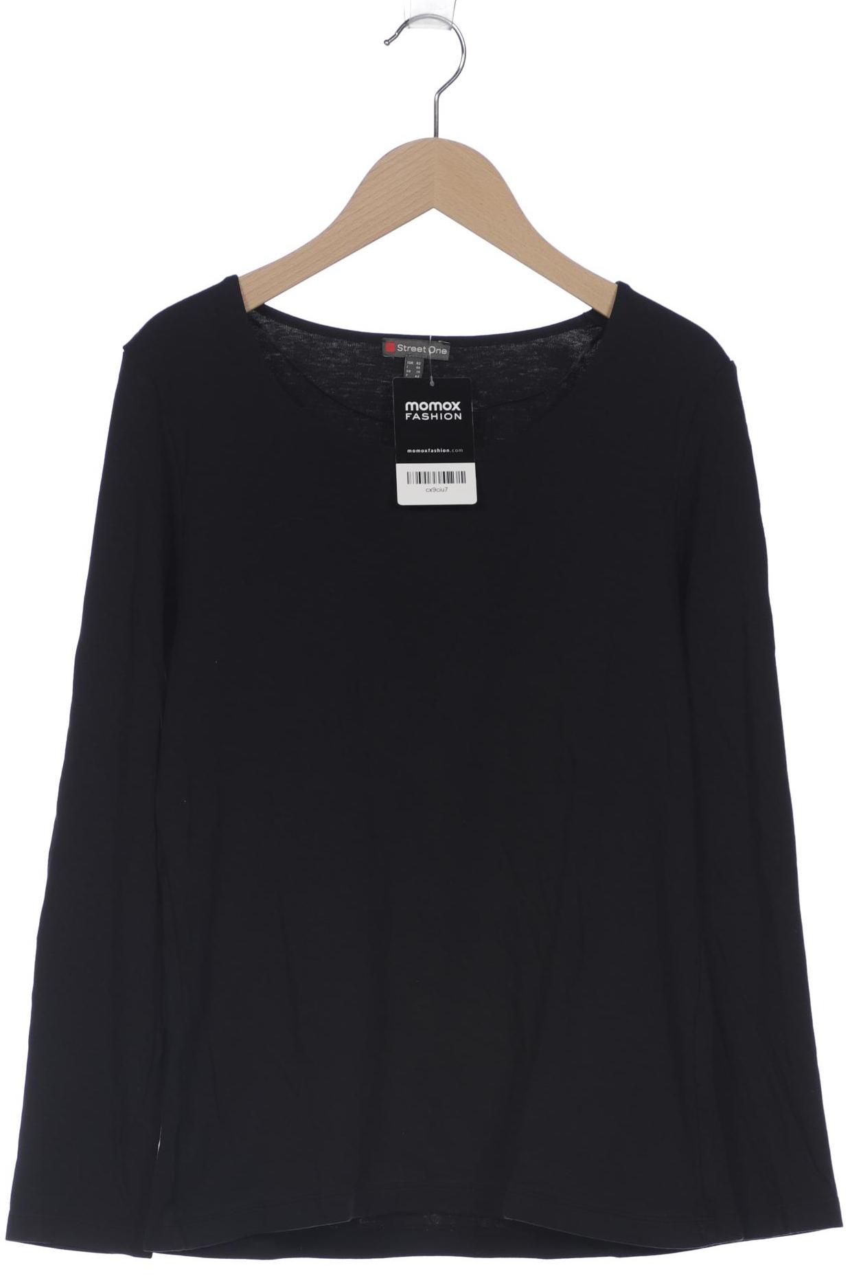 

Street One Damen Langarmshirt, schwarz, Gr. 40