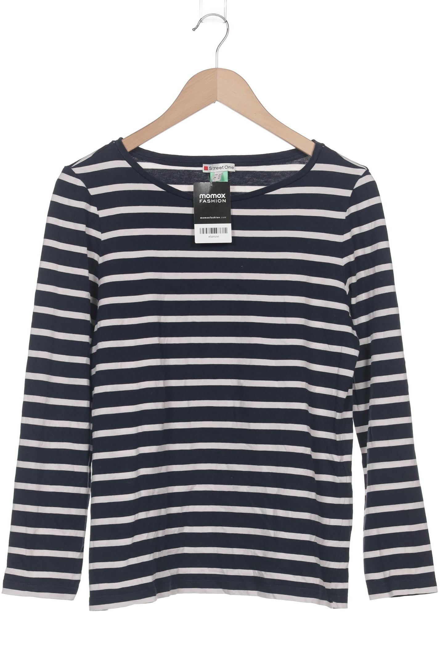 Thumbnail - Street One Damen Langarmshirt, marineblau, Gr. 40
