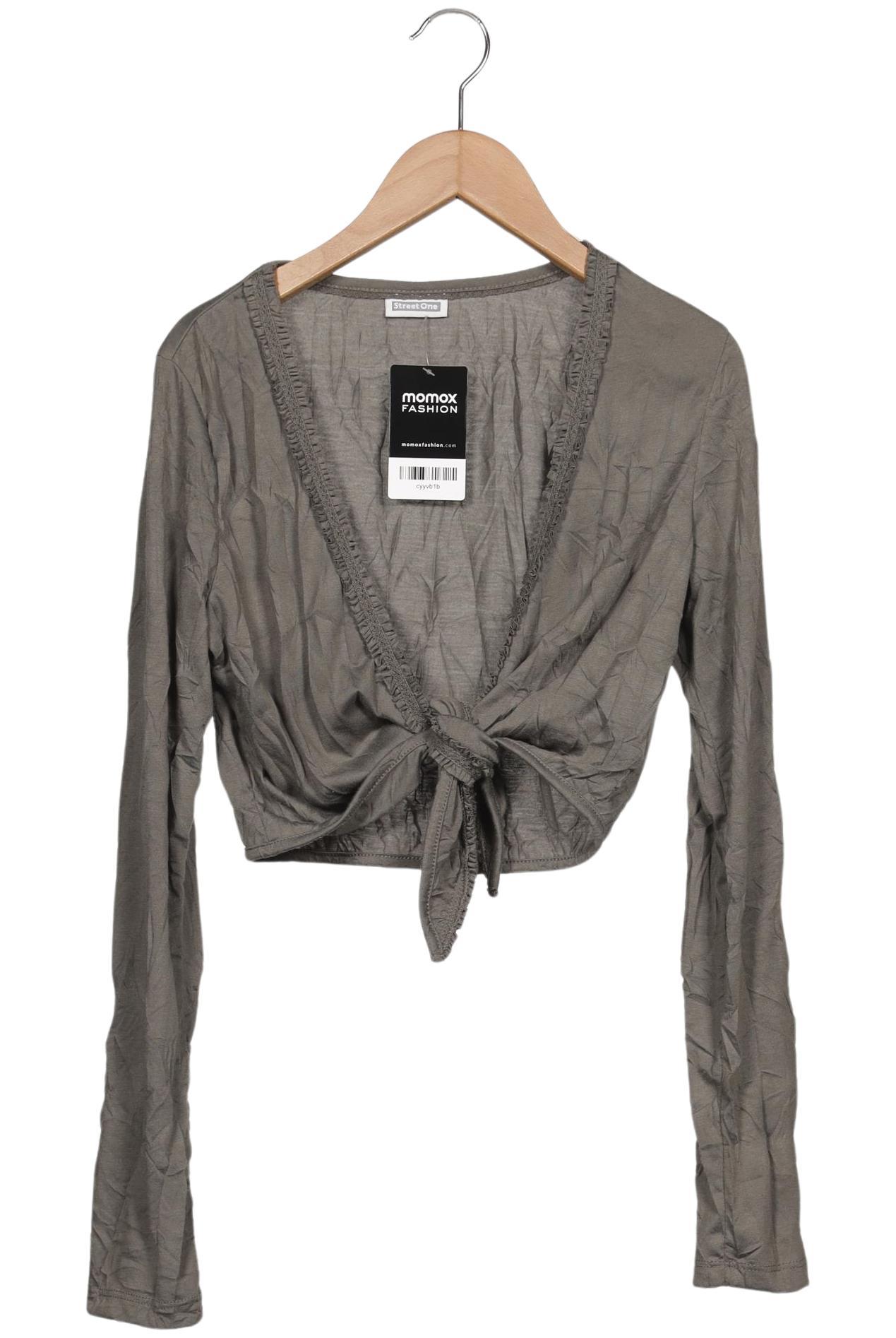 

Street One Damen Strickjacke, grau, Gr. 36