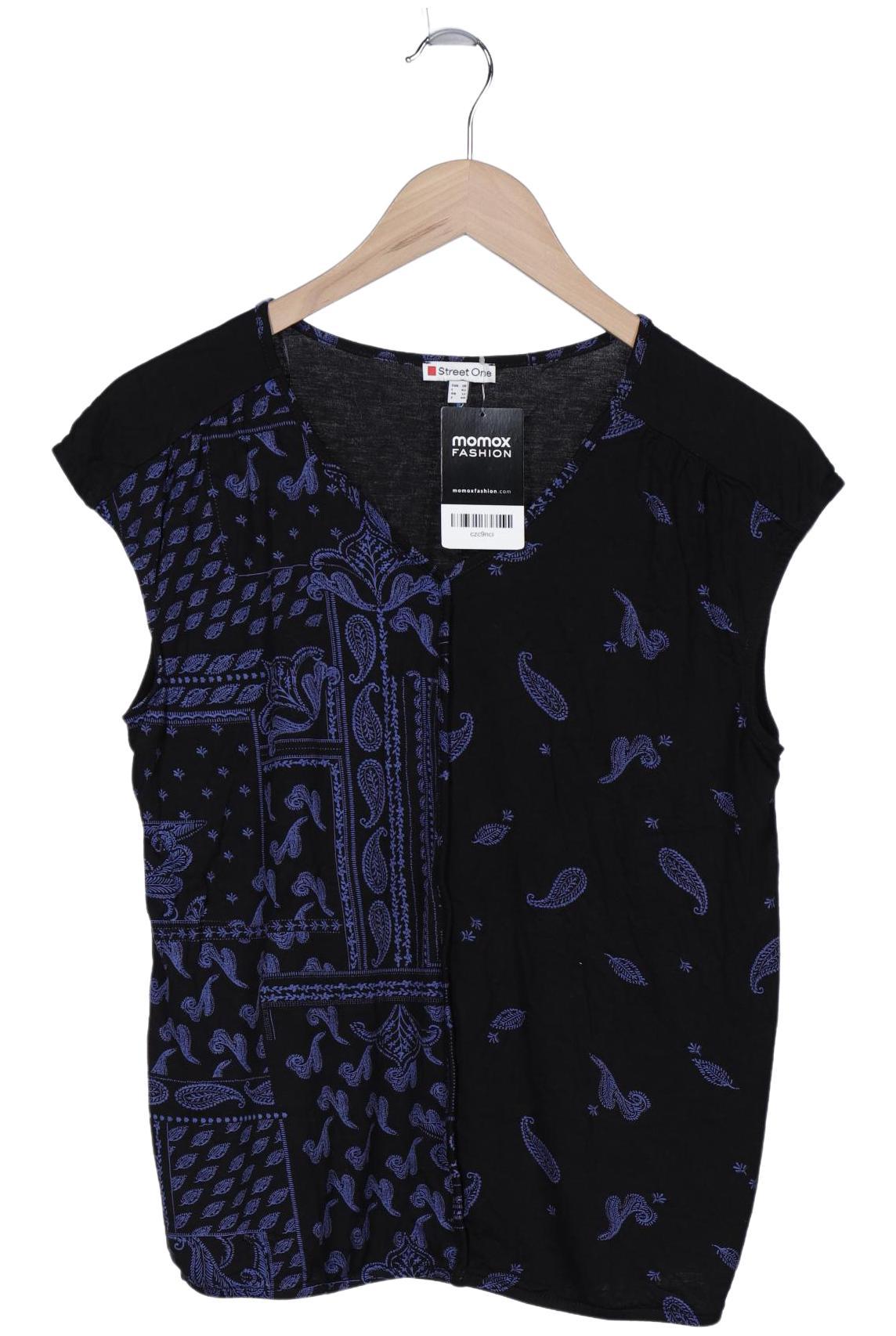 

Street One Damen T-Shirt, schwarz, Gr. 38