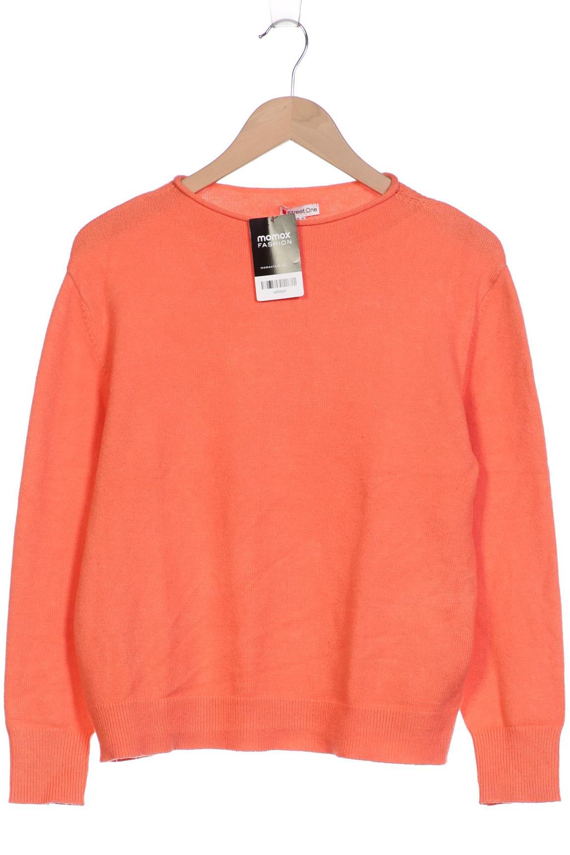 

Street One Damen Pullover, orange, Gr. 36
