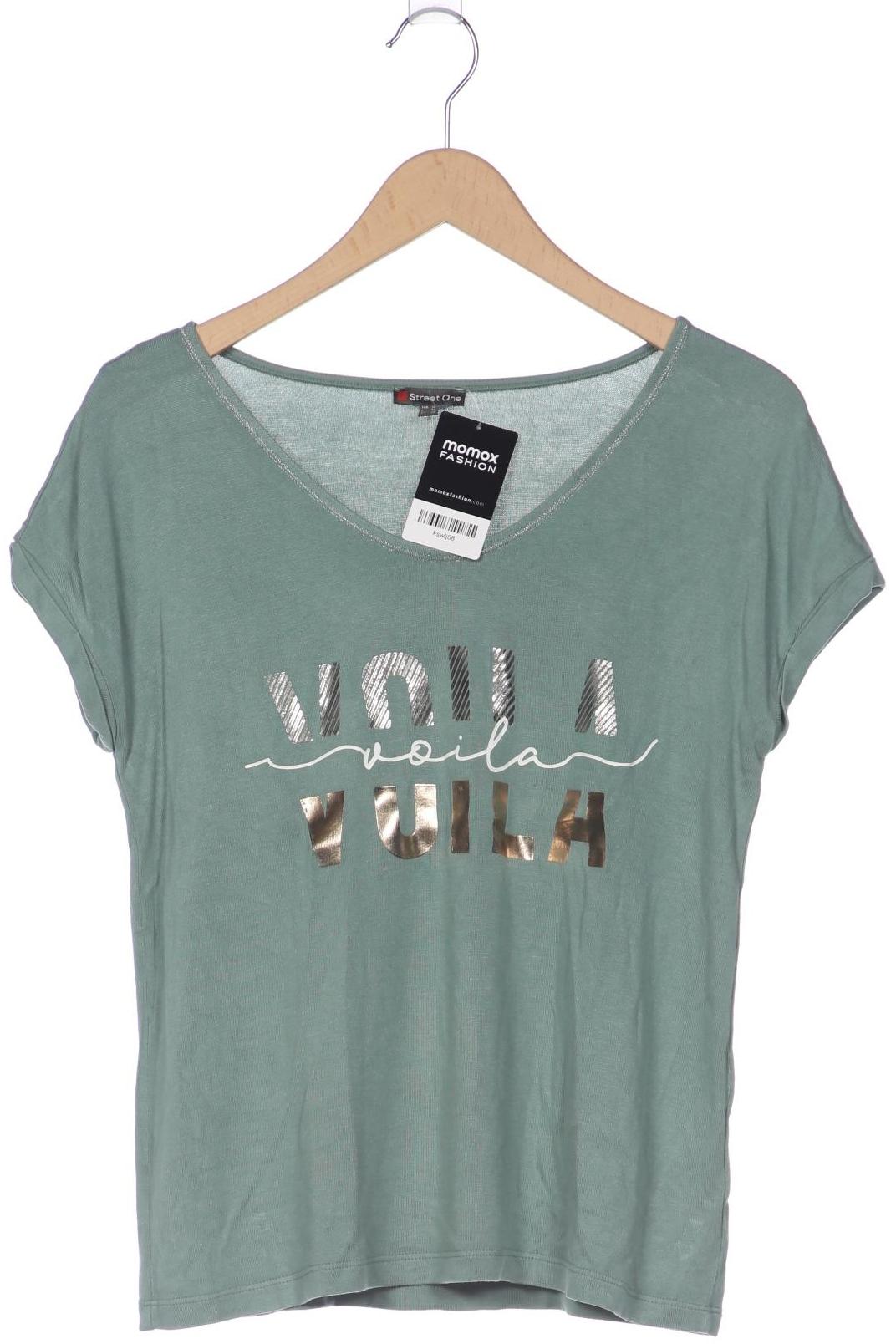 

Street One Damen T-Shirt, türkis, Gr. 36