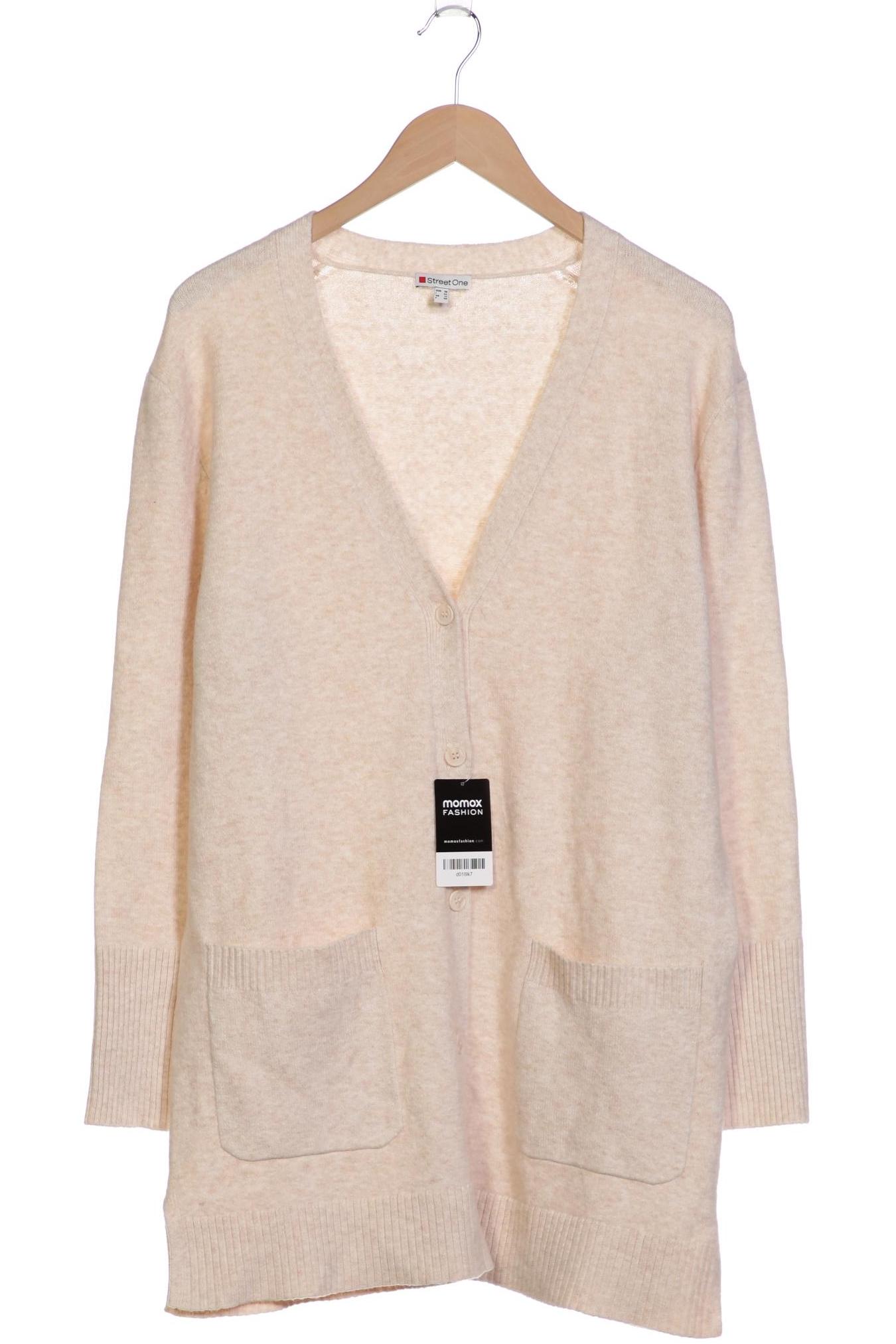 

Street One Damen Strickjacke, beige, Gr. 38