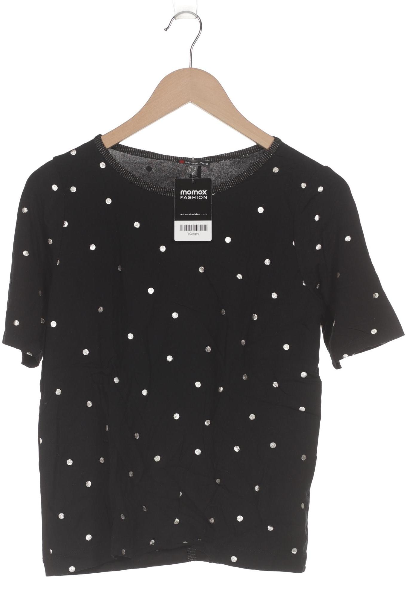 

Street One Damen T-Shirt, schwarz, Gr. 36