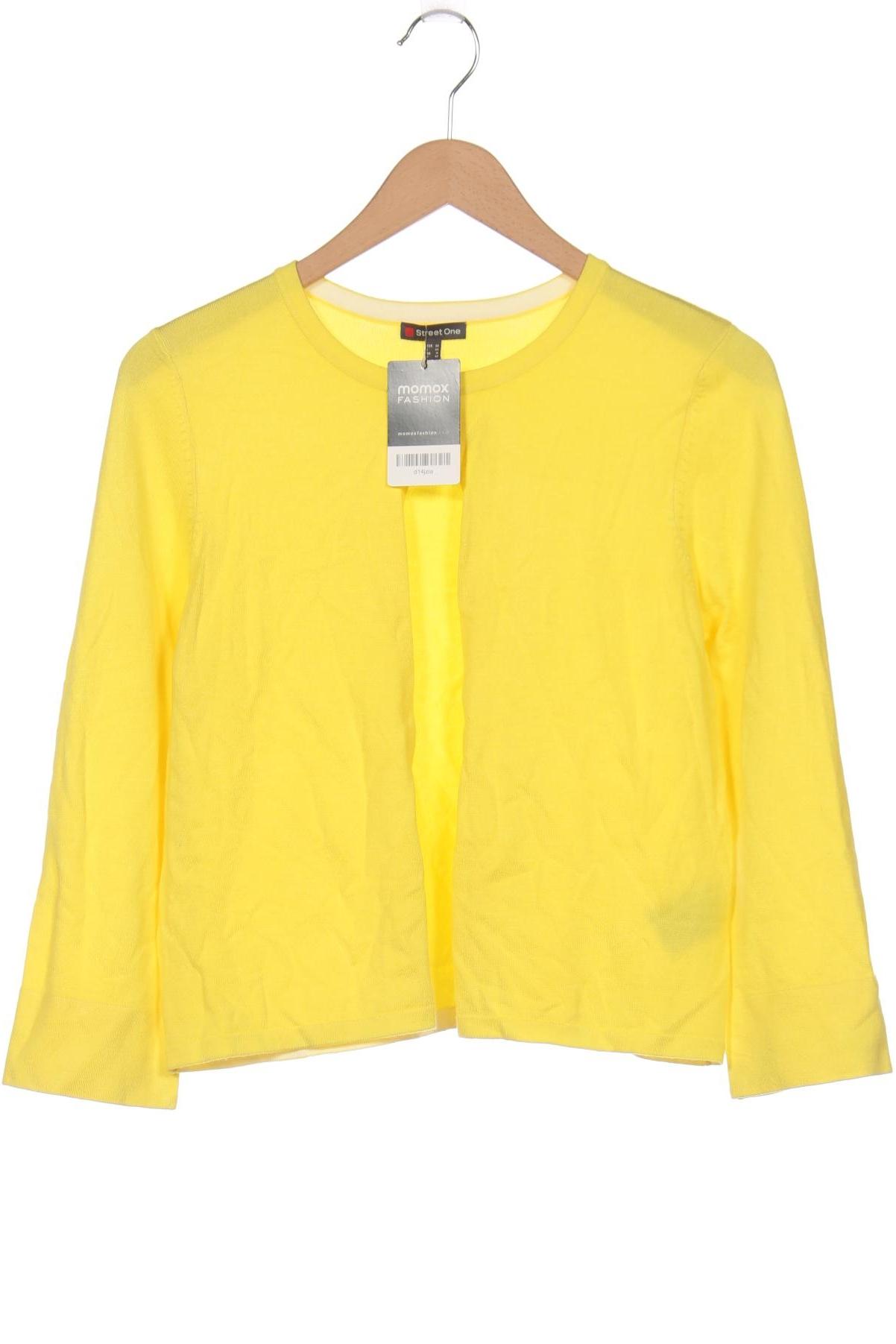 

Street One Damen Strickjacke, gelb, Gr. 40