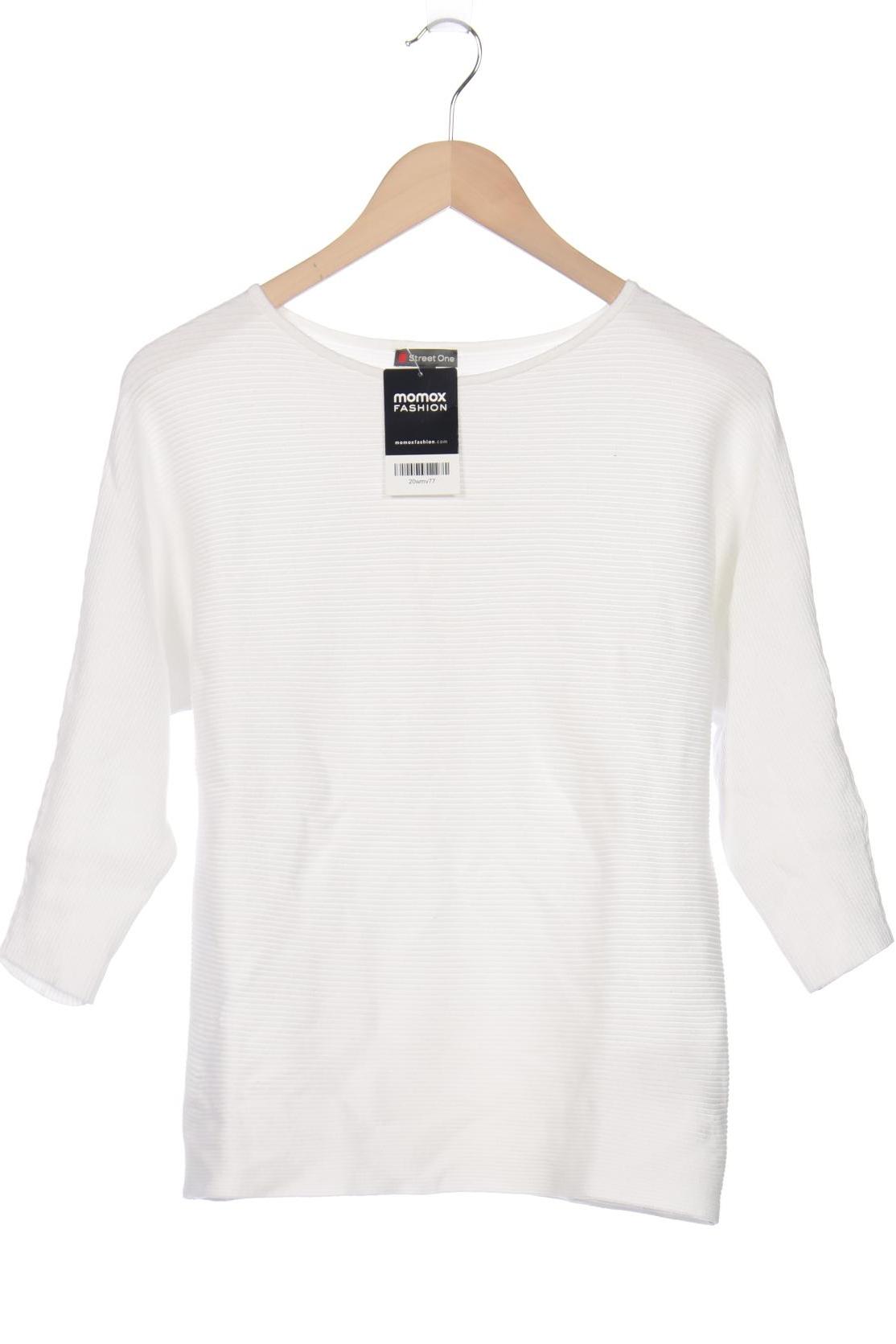 

Street One Damen Pullover, weiß, Gr. 38
