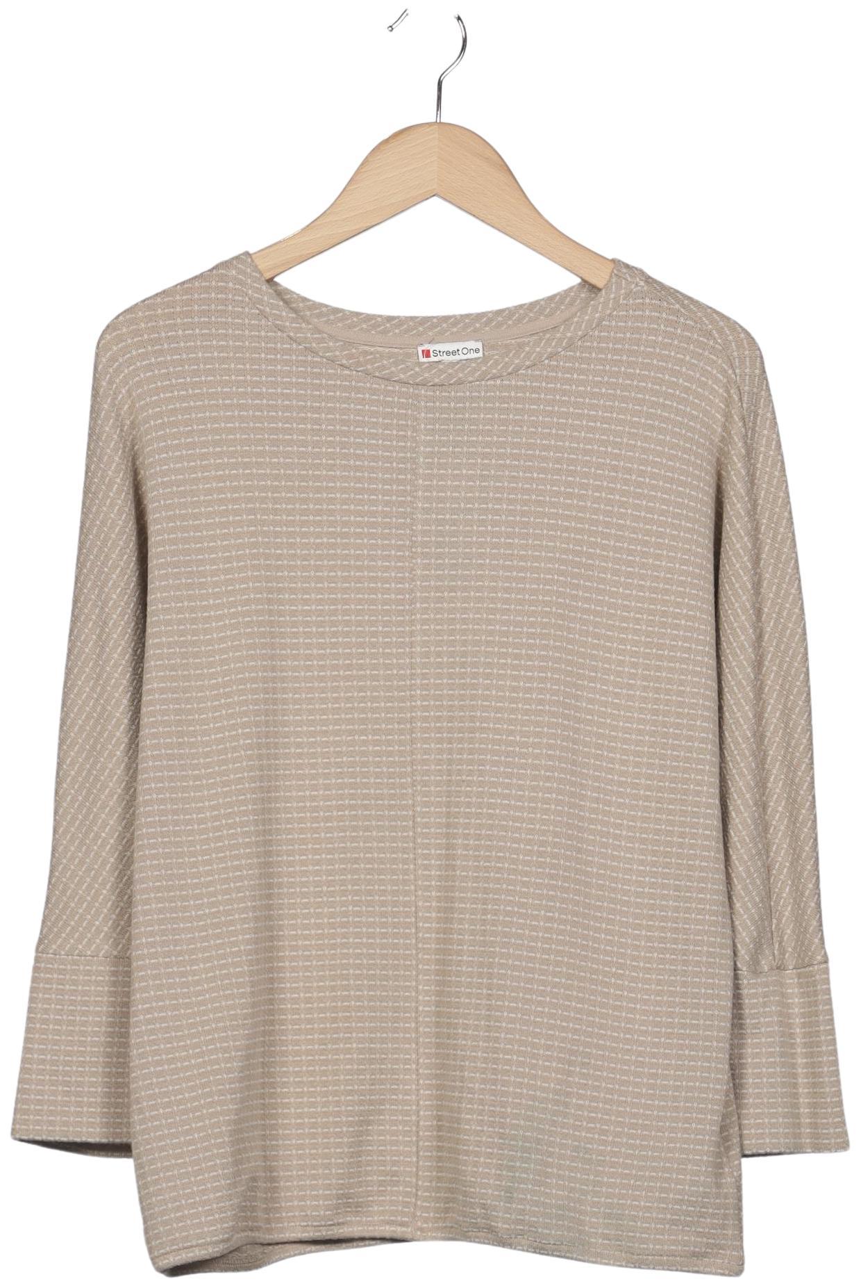 

Street One Damen Pullover, beige, Gr. 42