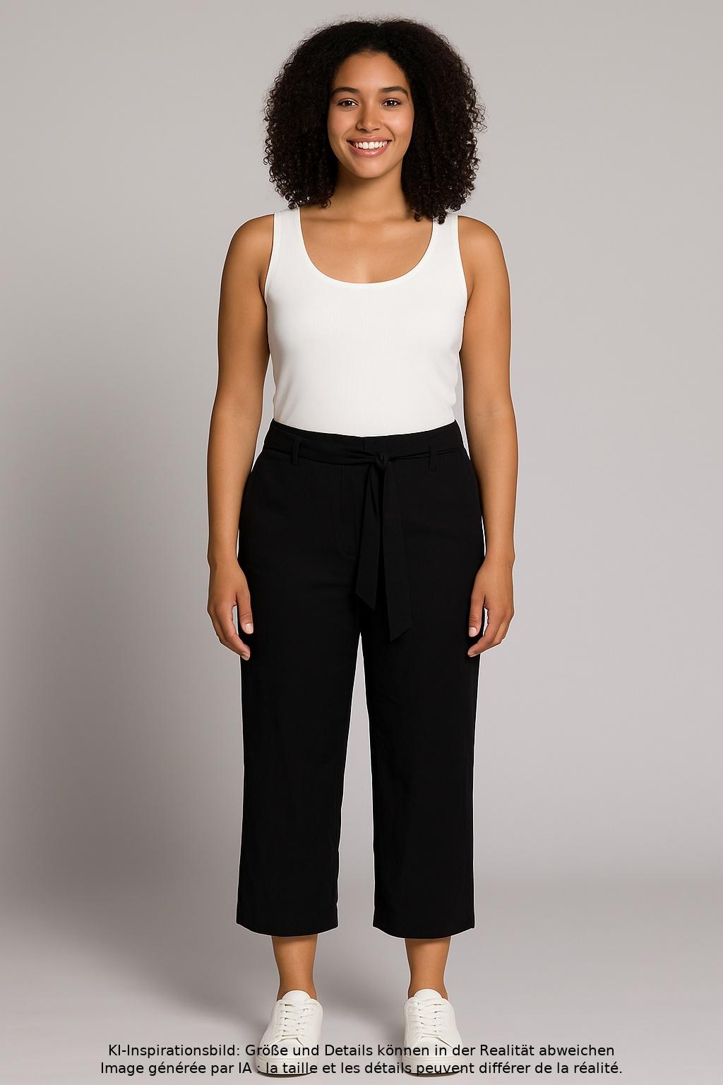 

Street One Damen Stoffhose, schwarz, Gr. 38