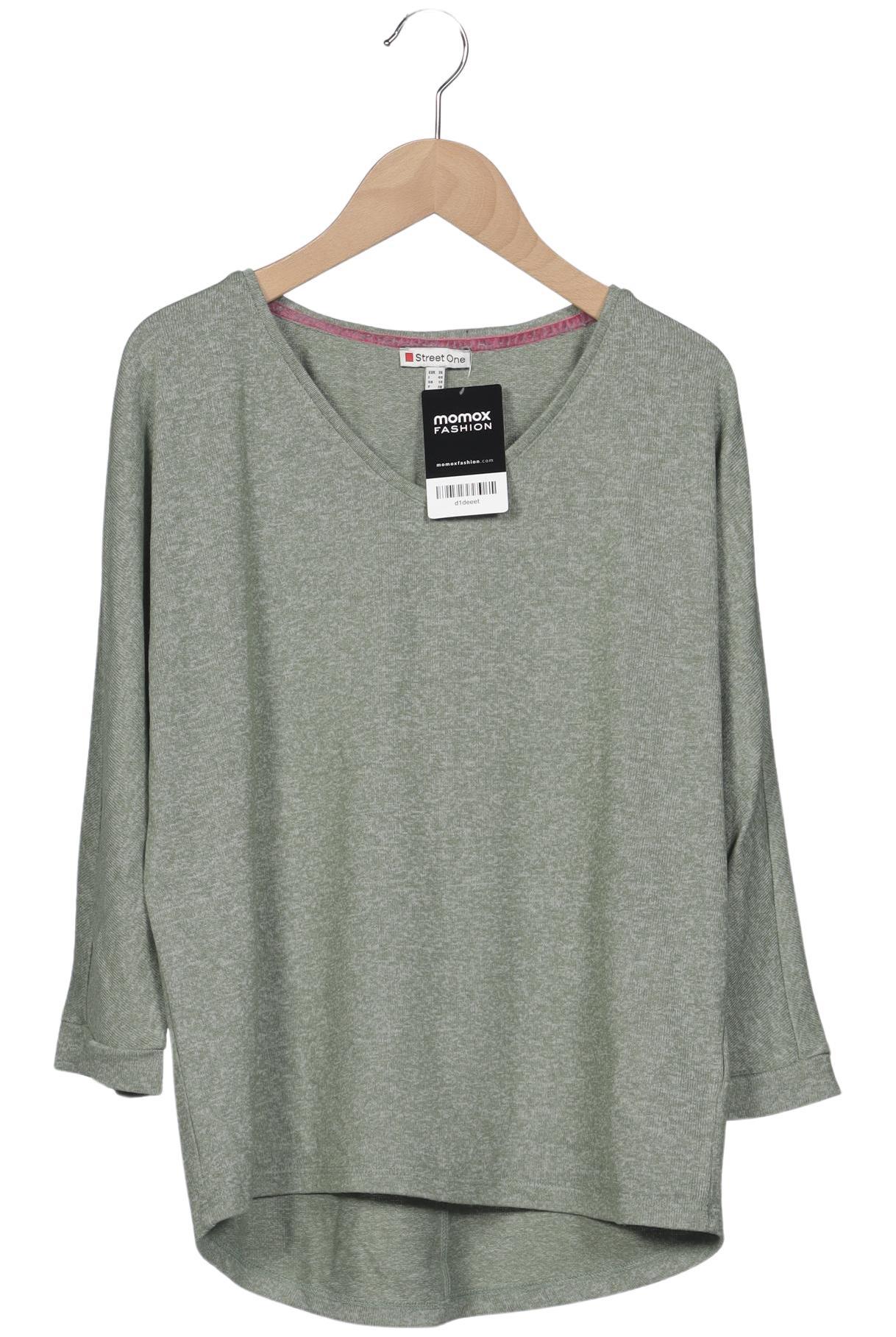 

Street One Damen Pullover, grün, Gr. 36